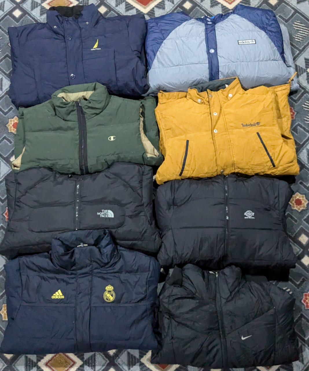 Mix Branded Puffers Jackets