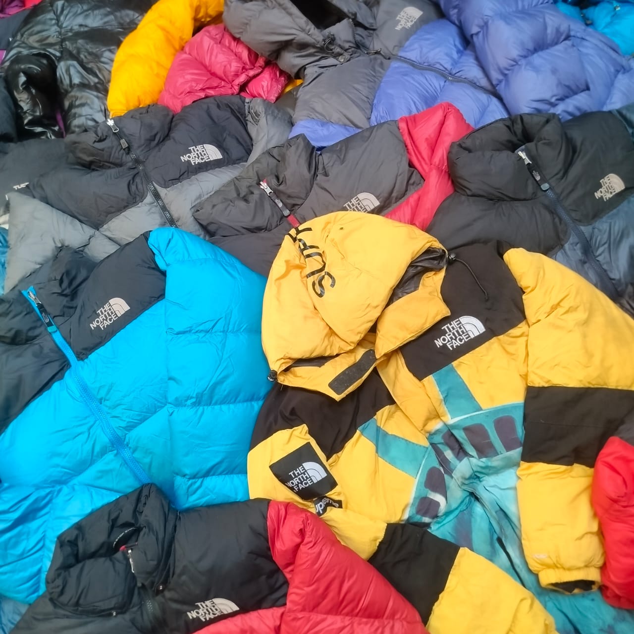 Doudouns authentiques The North Face 700 et 800 Nuptse