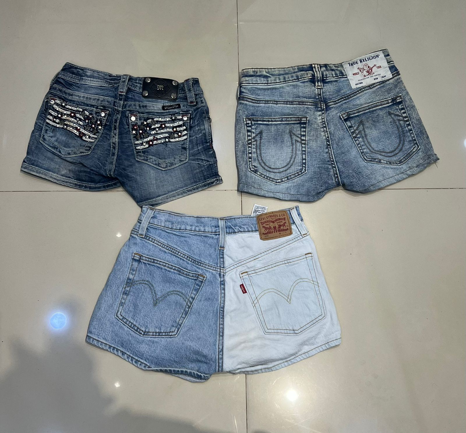 Missme / True Religion y2k short (FF-101)