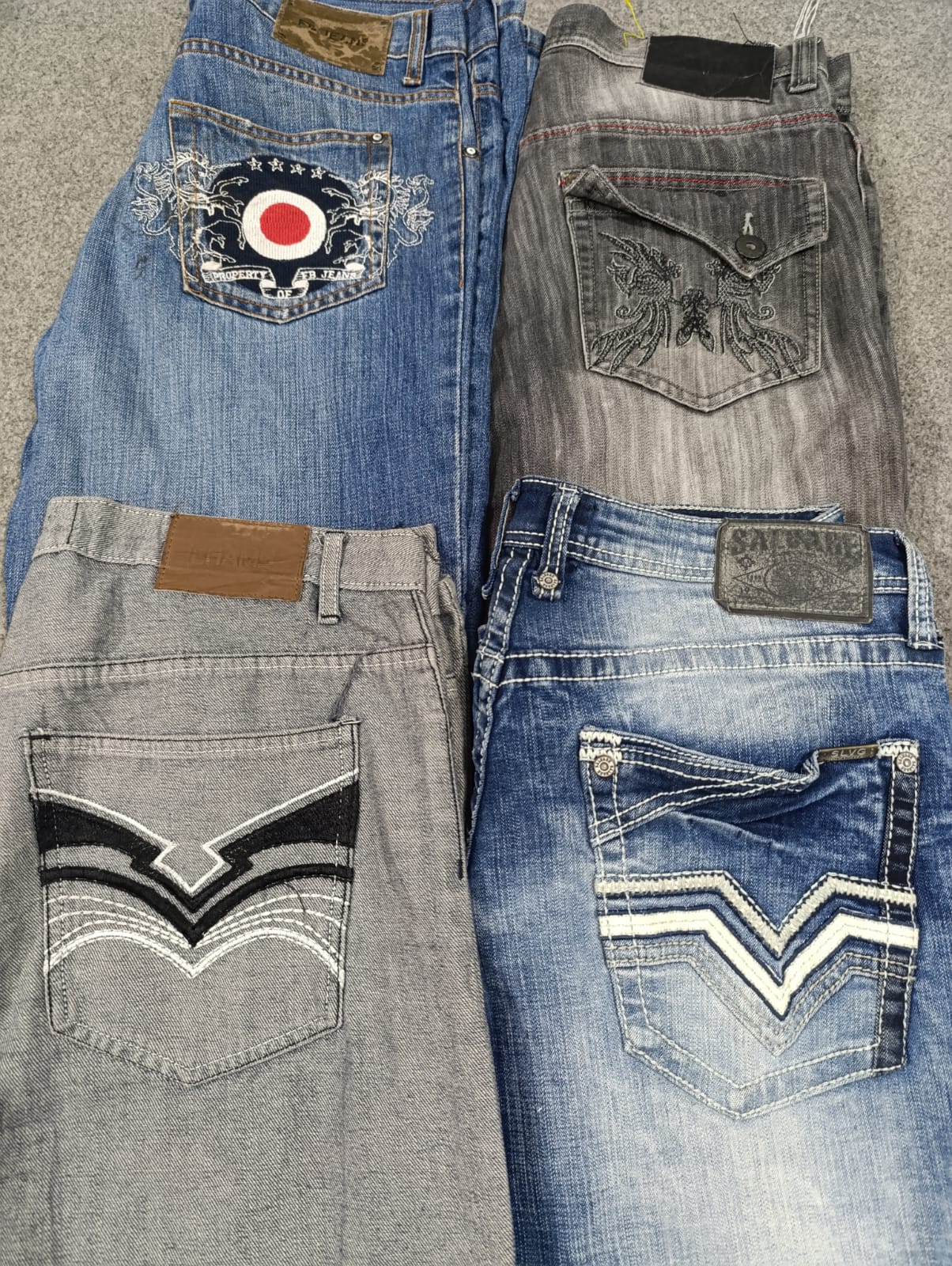 #423 Men Hiphop Jeans -14