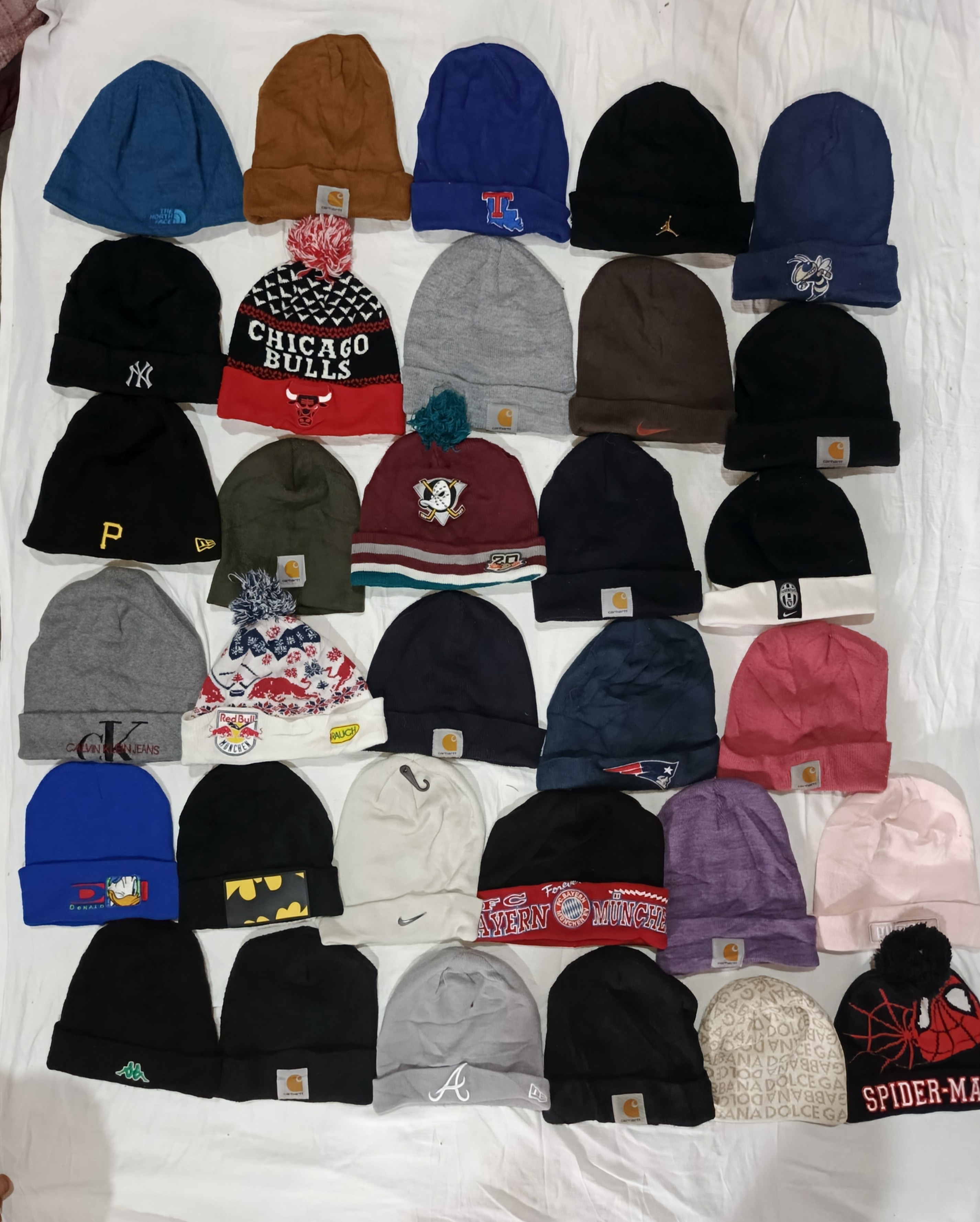 Carhartt- und Mix-Marken-Caps