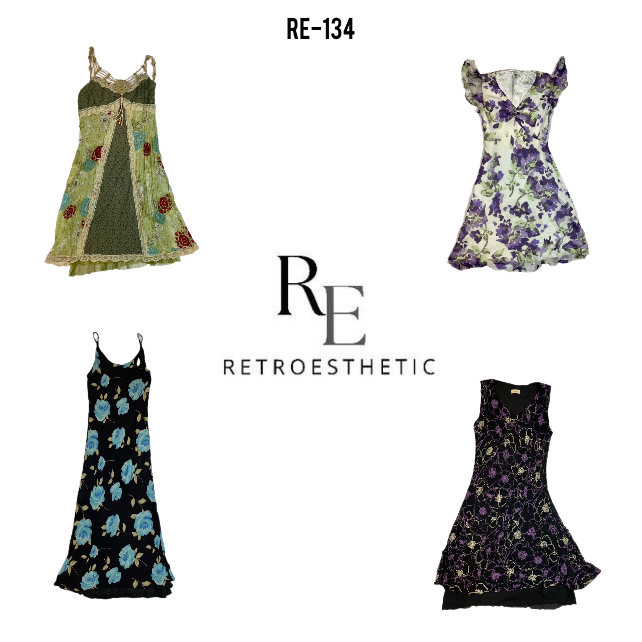 Y2K Grunge Mix Dresses (RE-134)