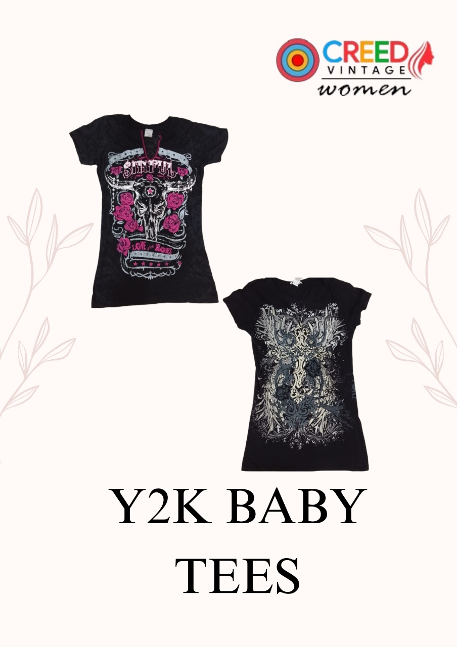CR2719 Y2K Baby T-Shirts - 20 Stück