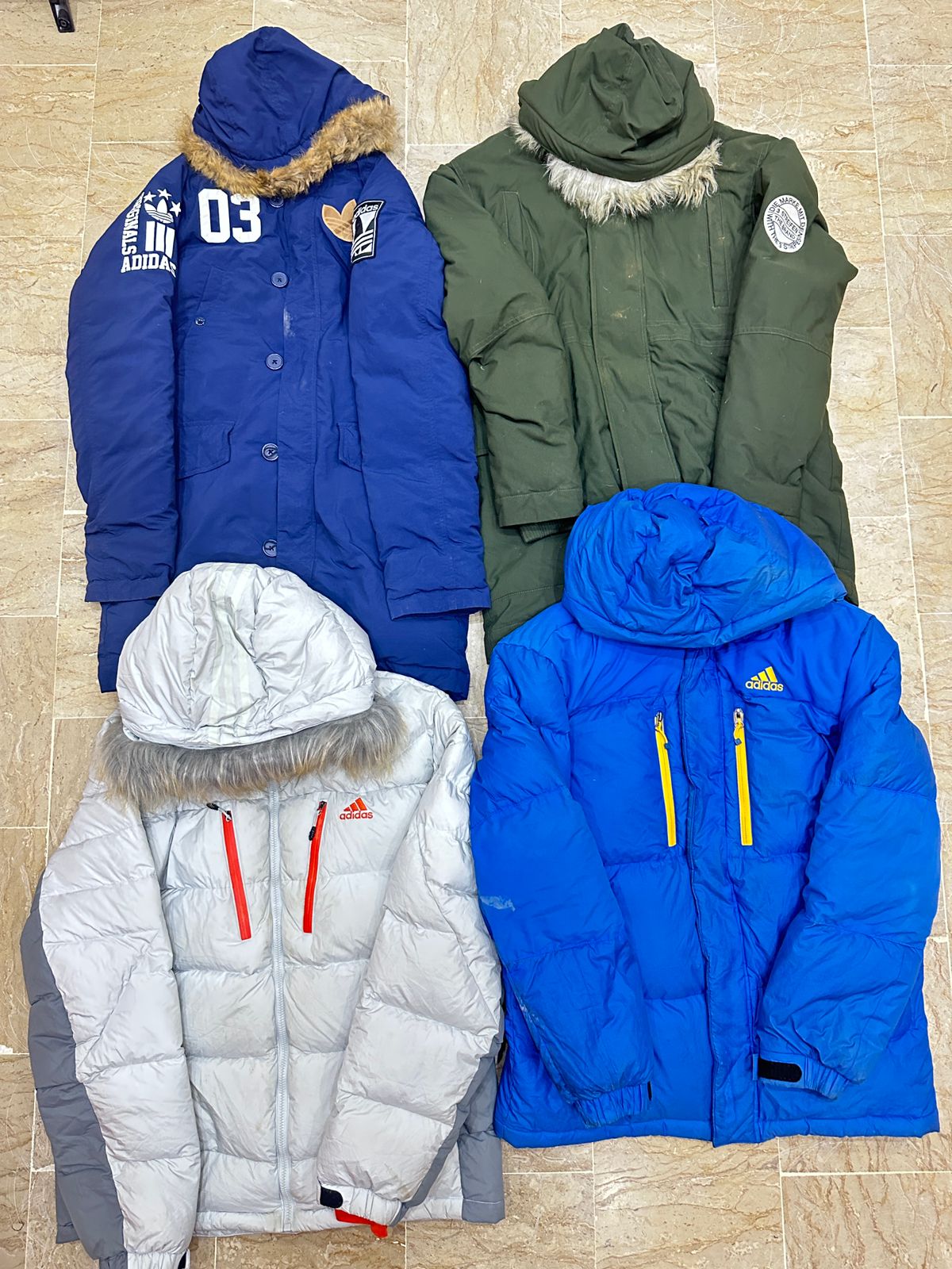 Adidas Puffers Jackets