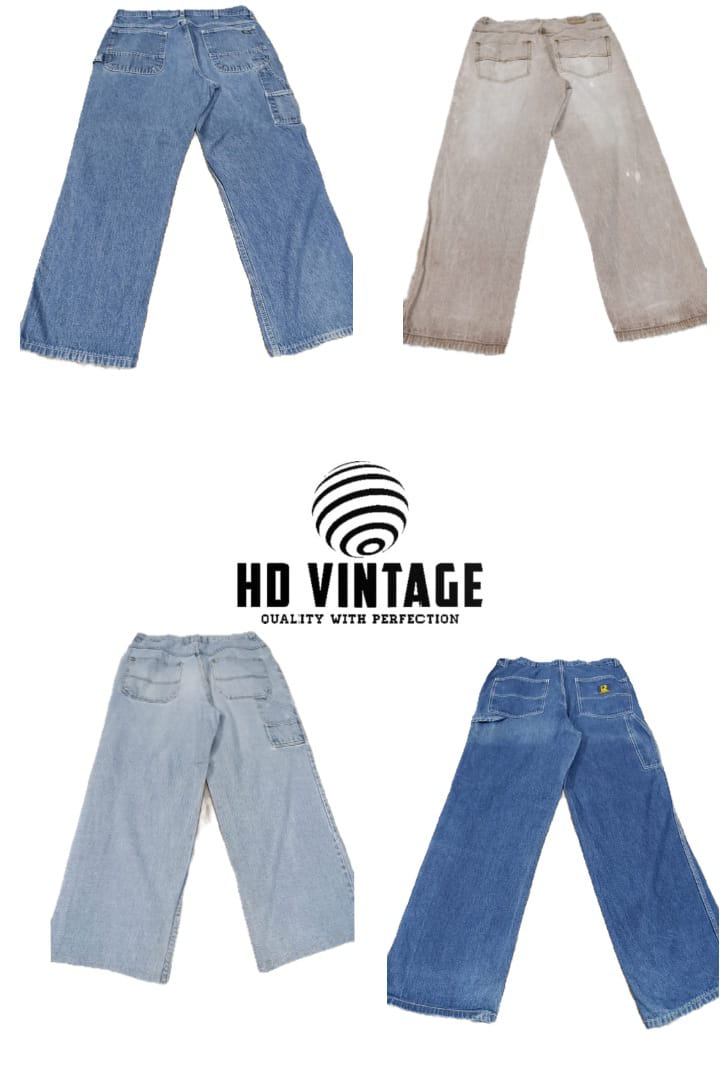HD482 Men Baggy Carpenter Jeans - 13 pcs