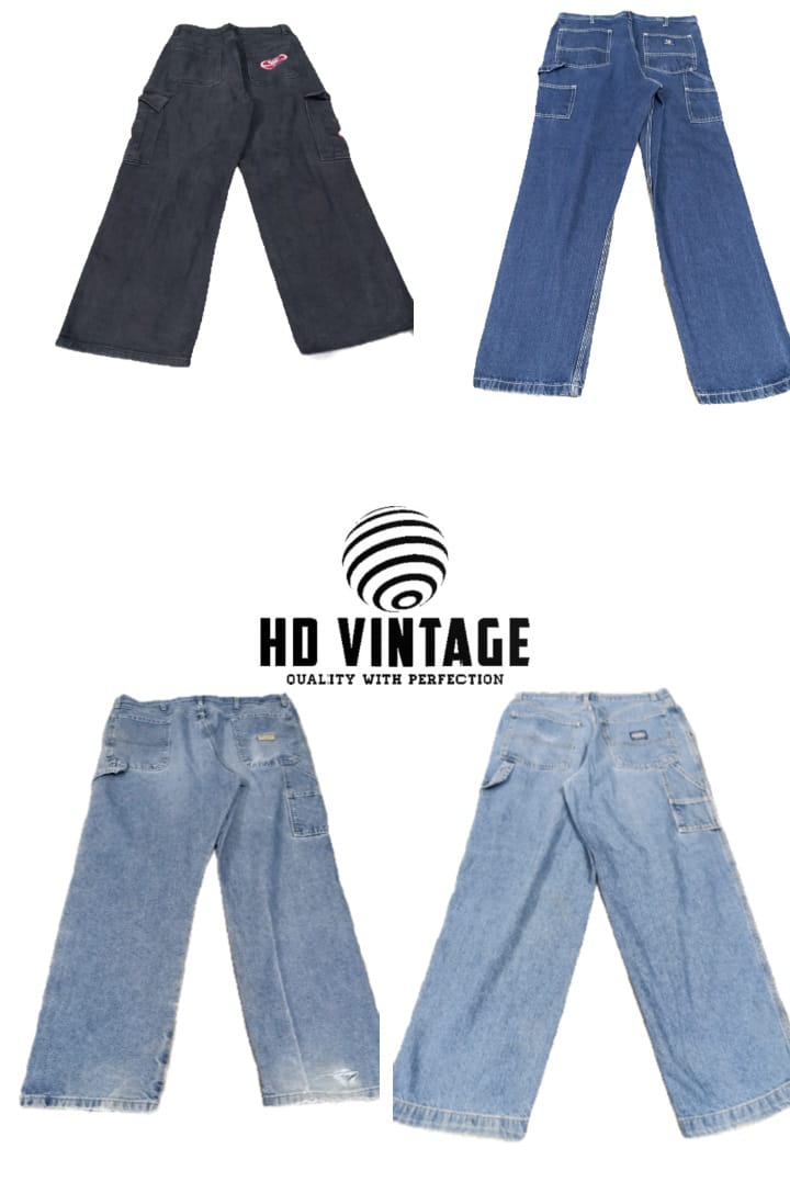 HD486 Carpenter Baggy Jeans - 13 pcs