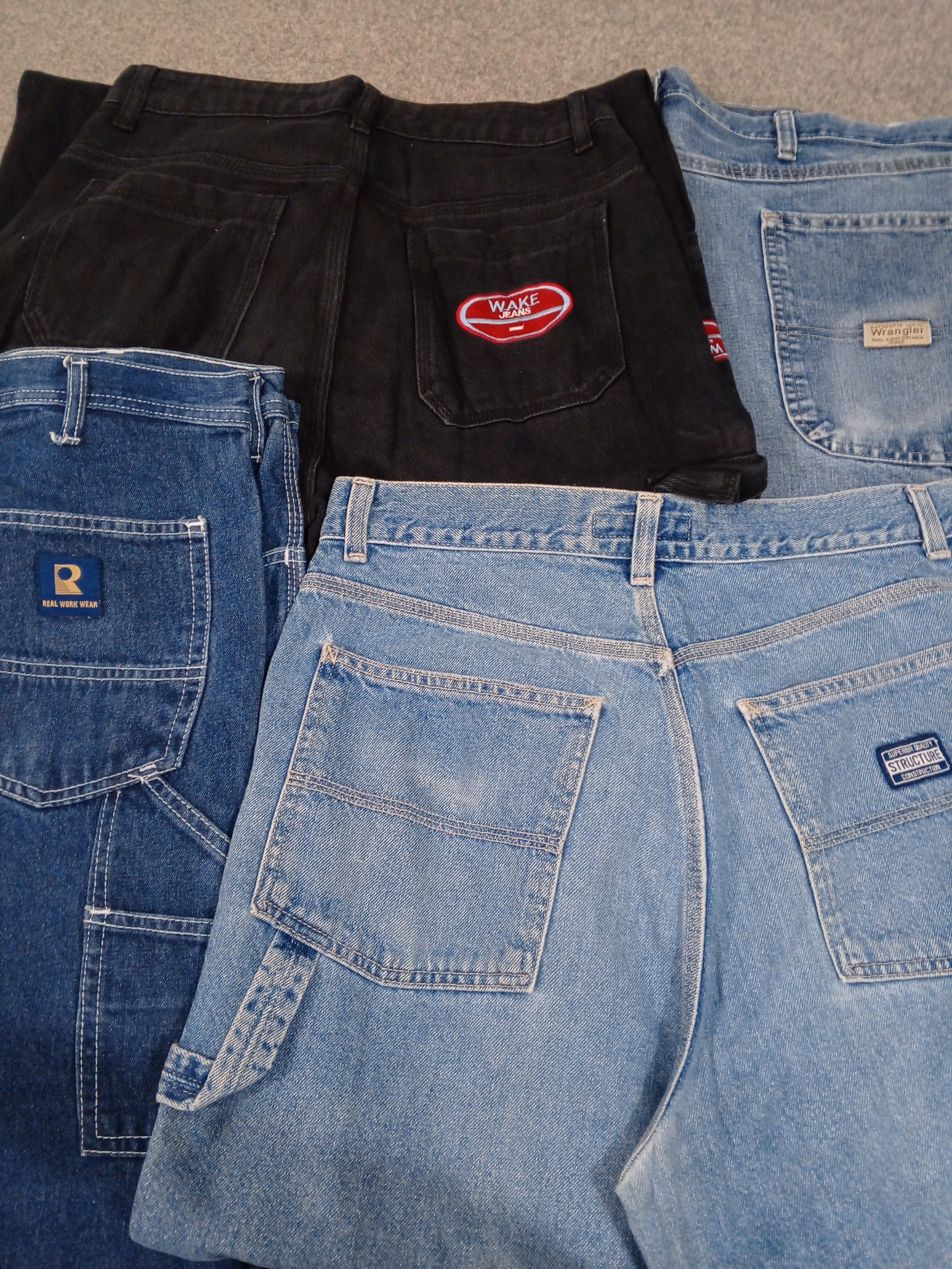 HD486 Carpenter Baggy Jeans - 13 pcs