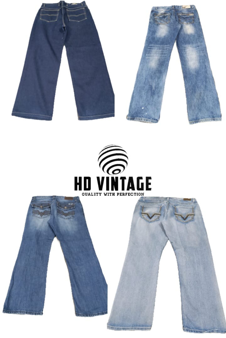 HD487 Herren Designer Hiphop Jeans - 13 Stück