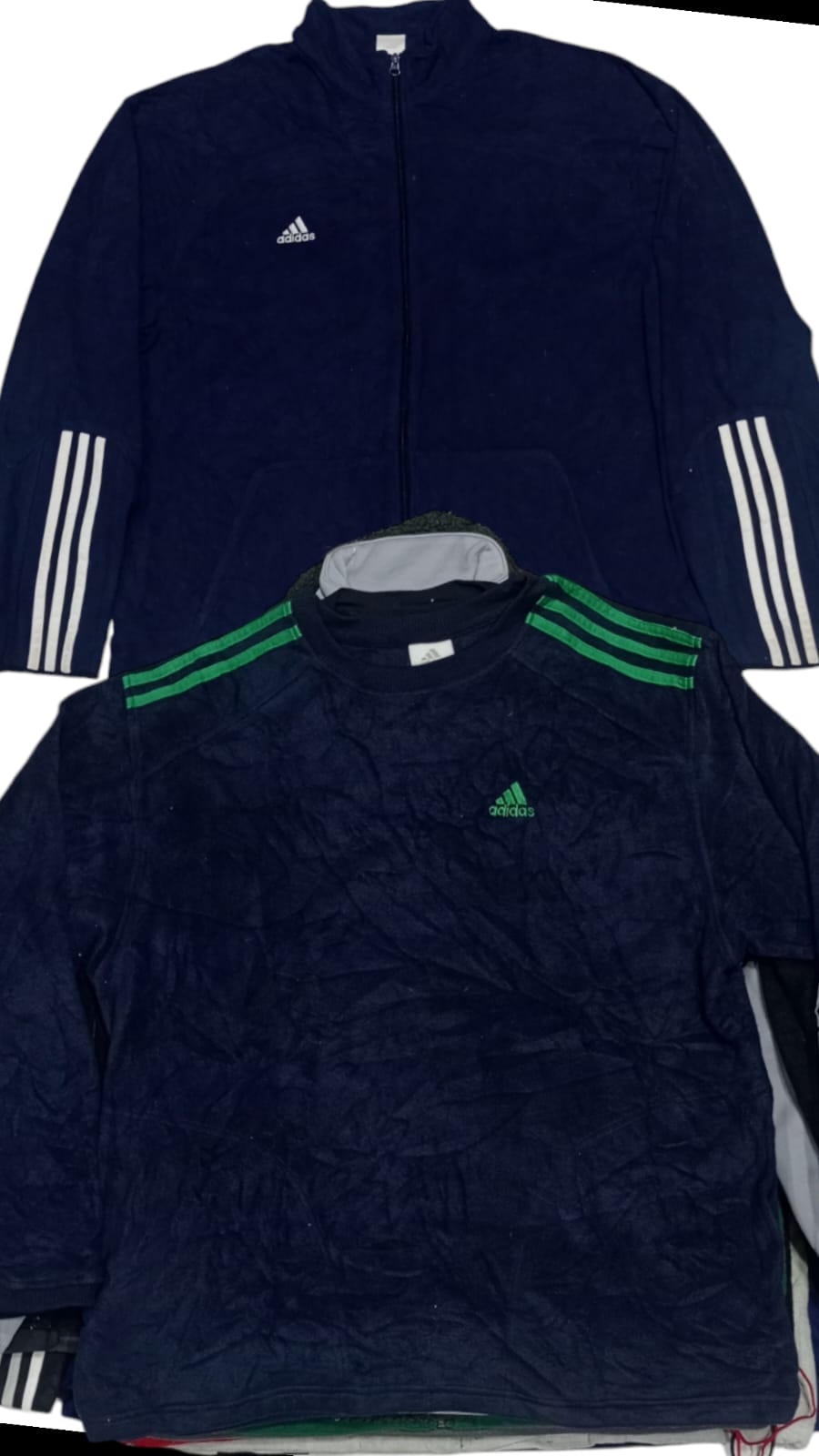 adidas fleece jackets (16) piece