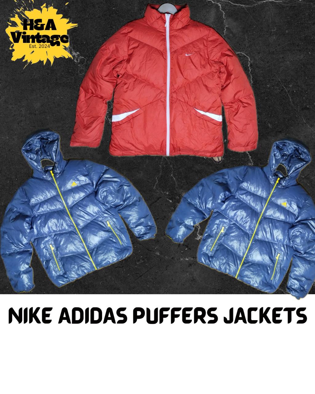 Giacche Puffer Nike Adidas