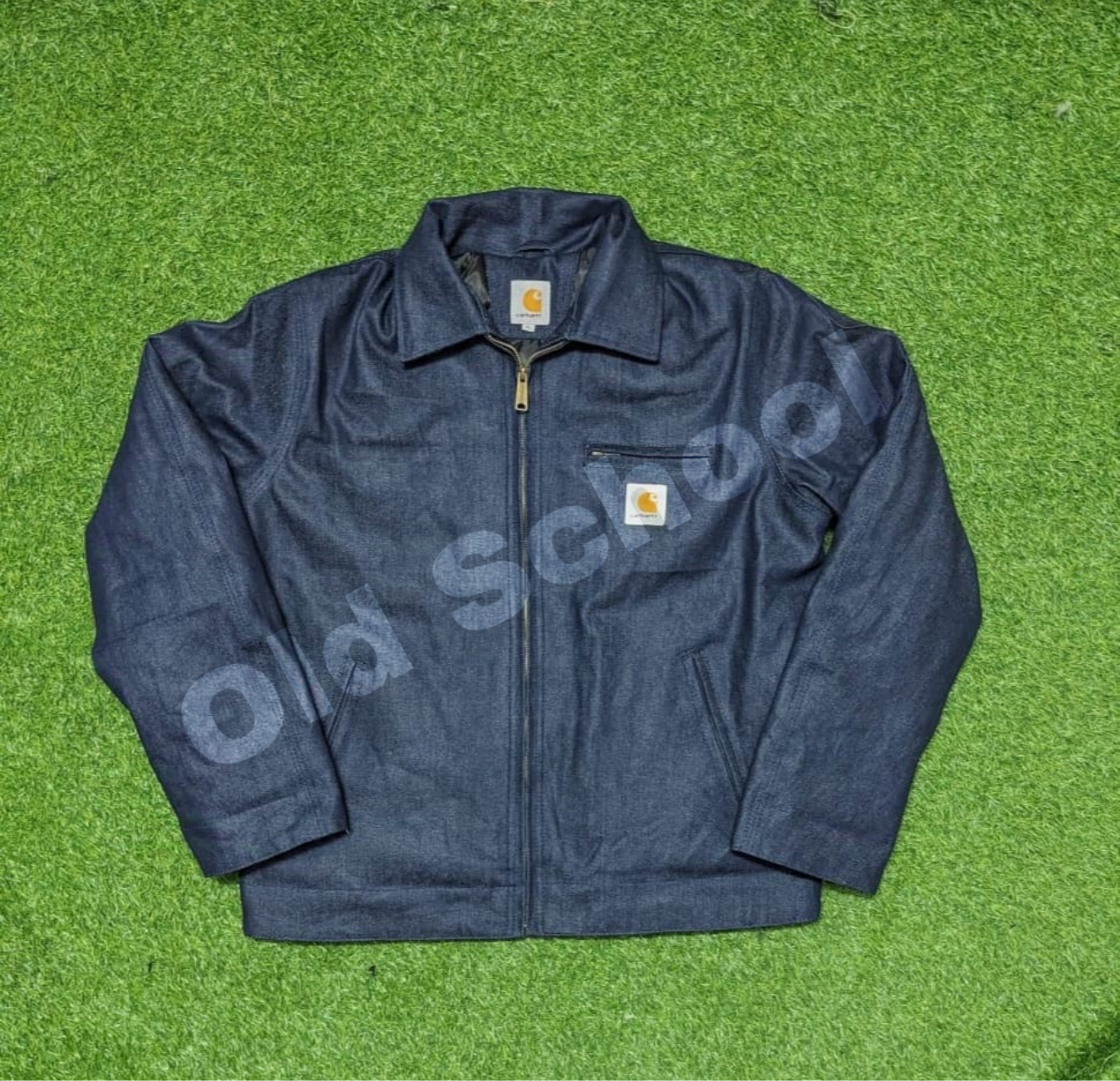 Veste en denim au style retravaillé Carhartt