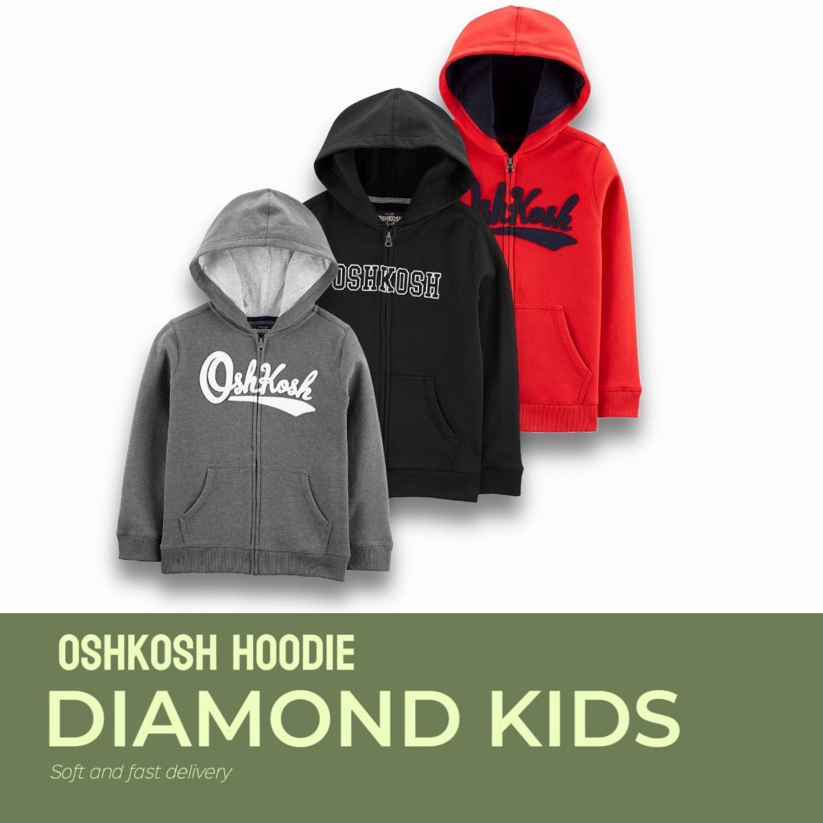 Oshkosh sweat à capuche 25 pièces