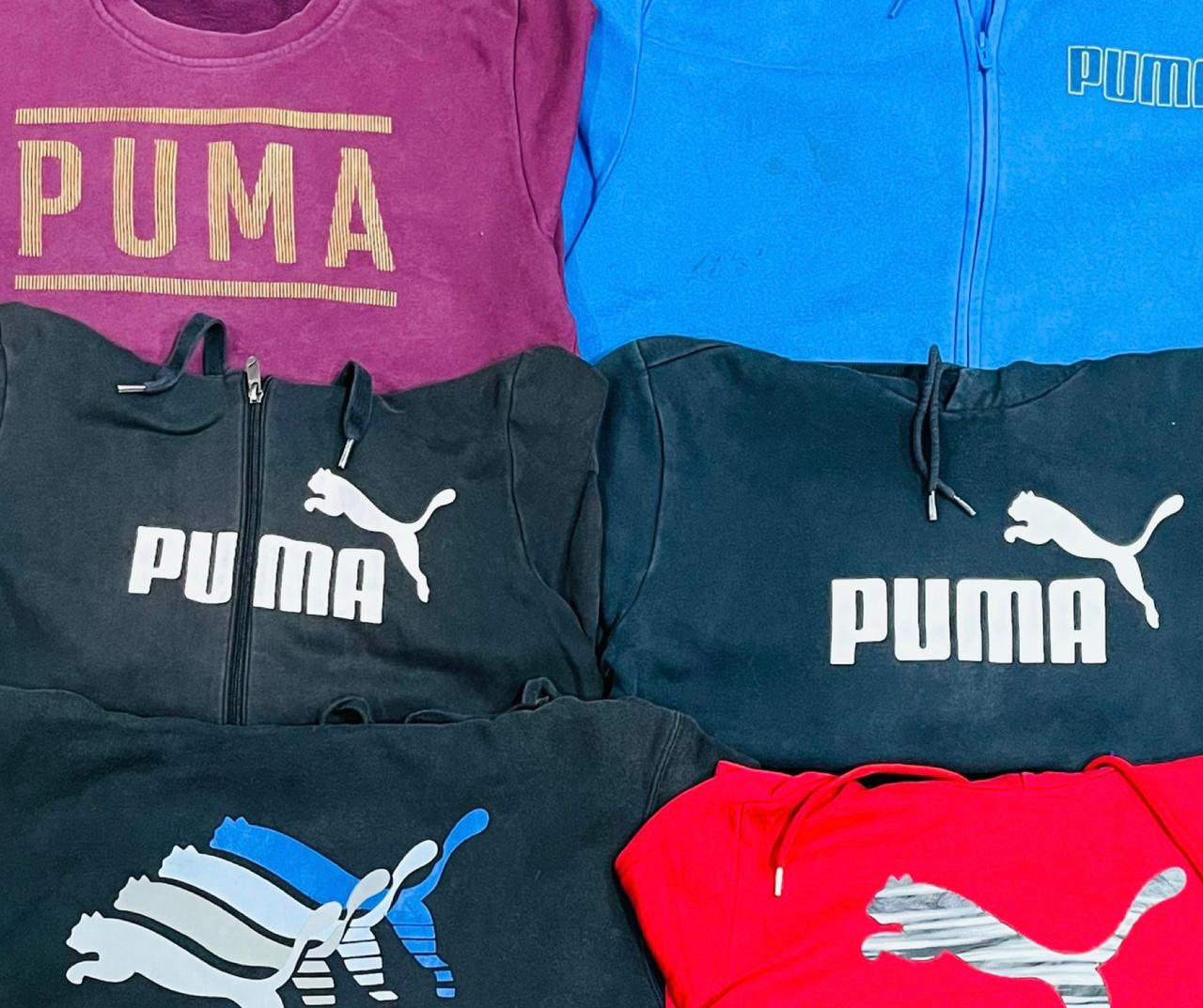 Puma hoodies and sweatshirts 10 pcs