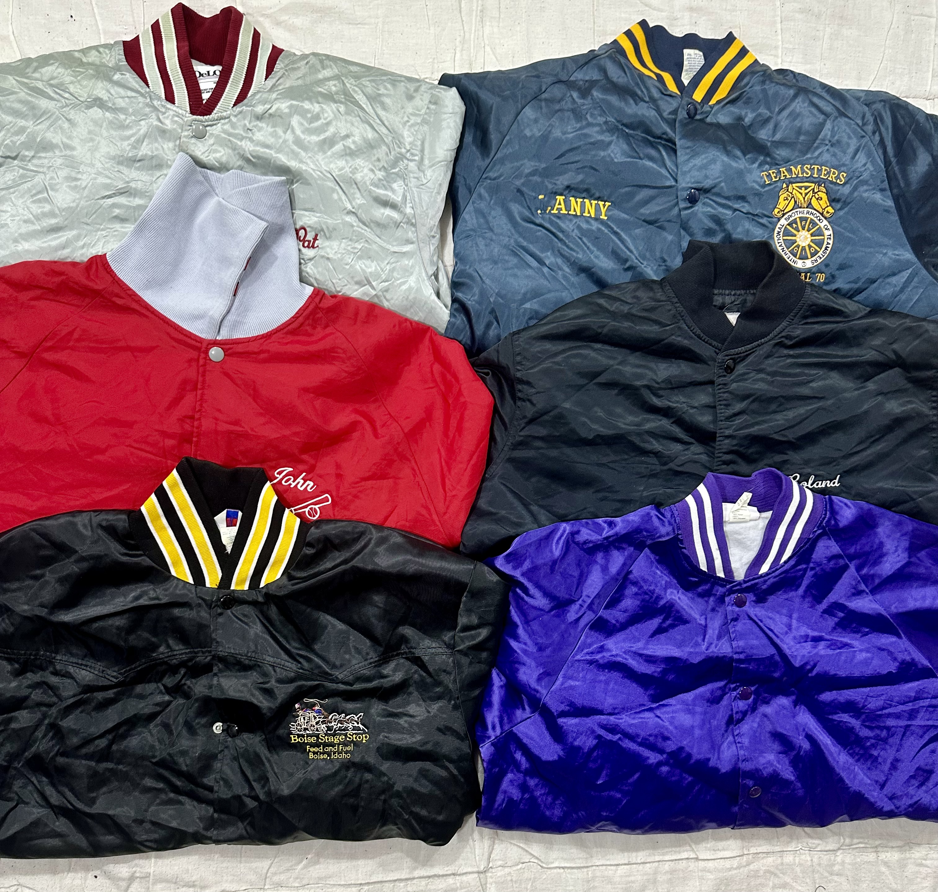 Satin Varsity Jackets