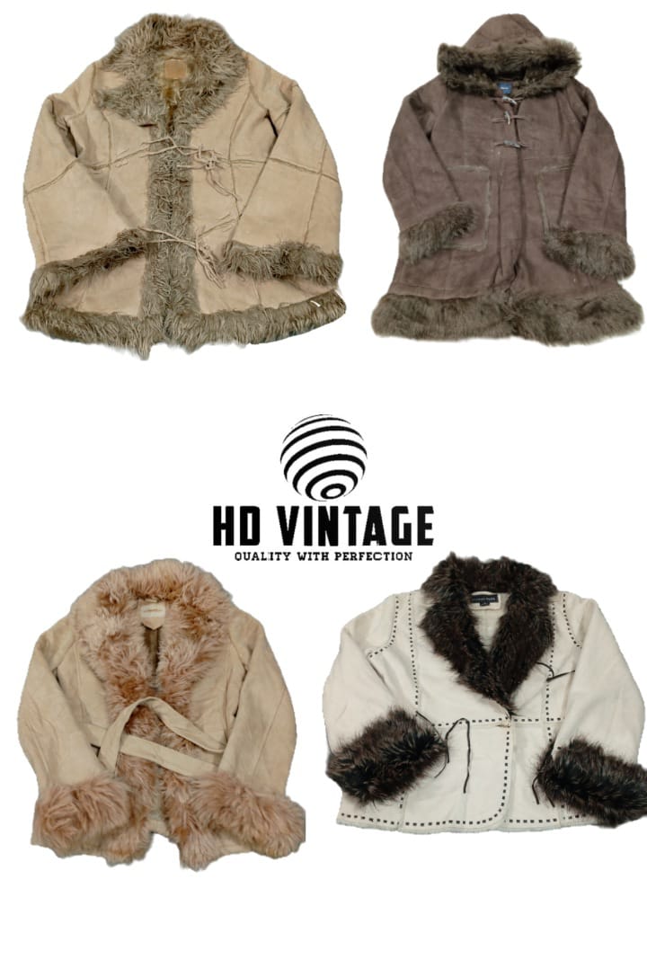 HD501 Y2K Premium Afghan Coats - 11 pcs