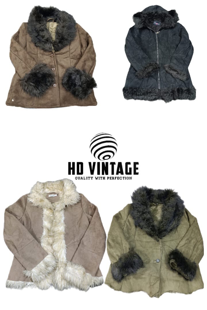 HD492 Premium Ladies Afghan Coats - 10 pcs