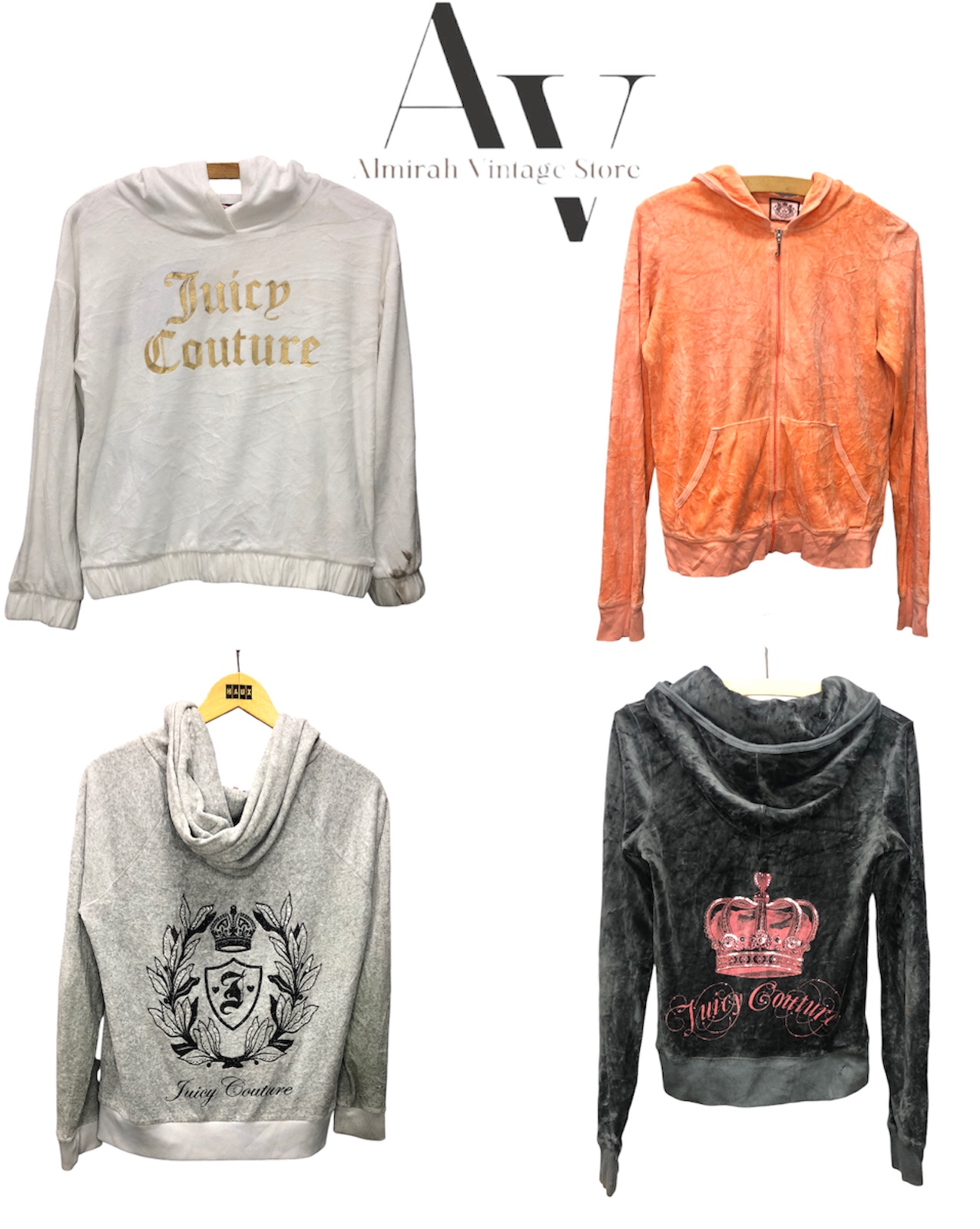 Juicy couture jackets in grade C