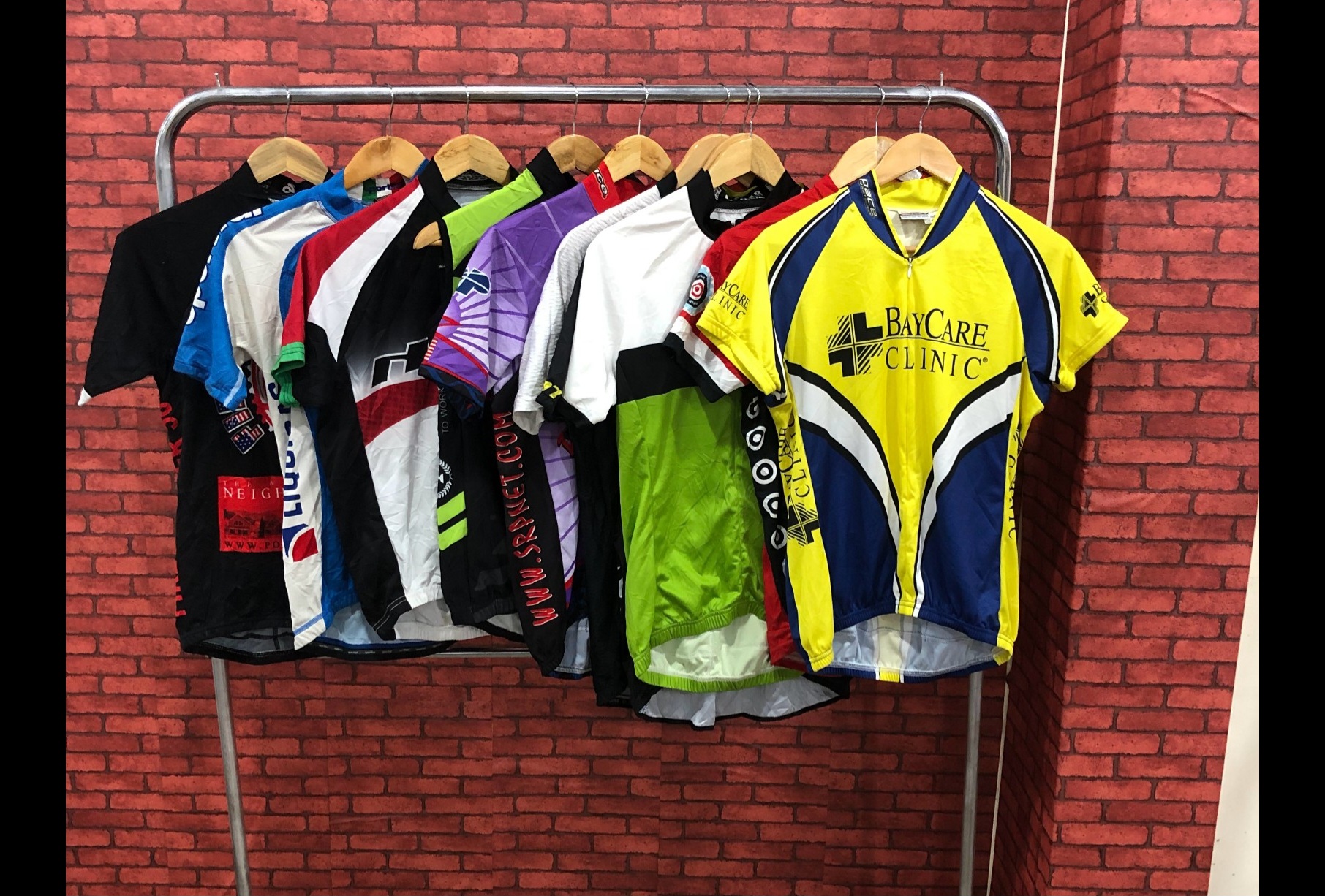 T-shirts de cyclisme 10 pièces