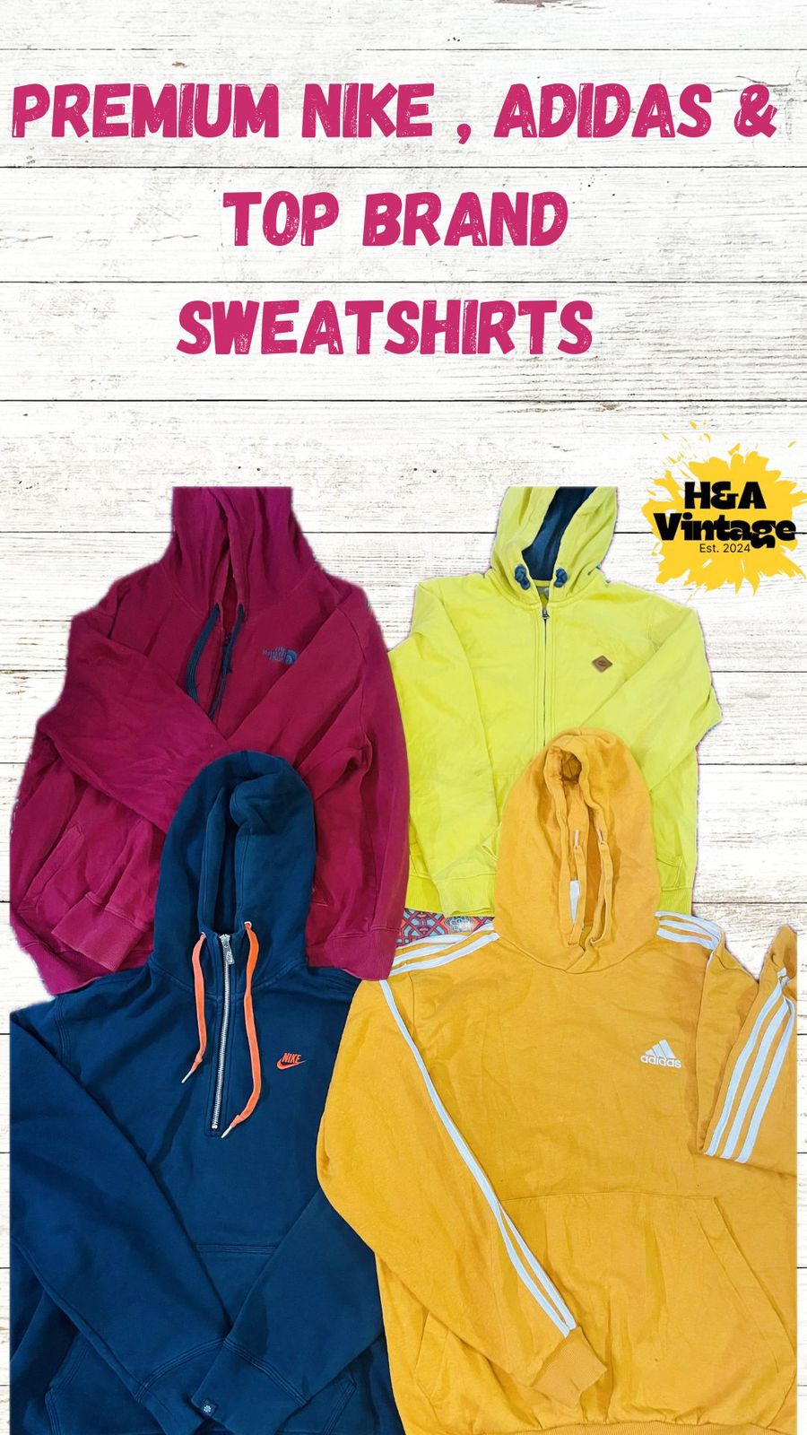 Adidas Nike Sweatshirts