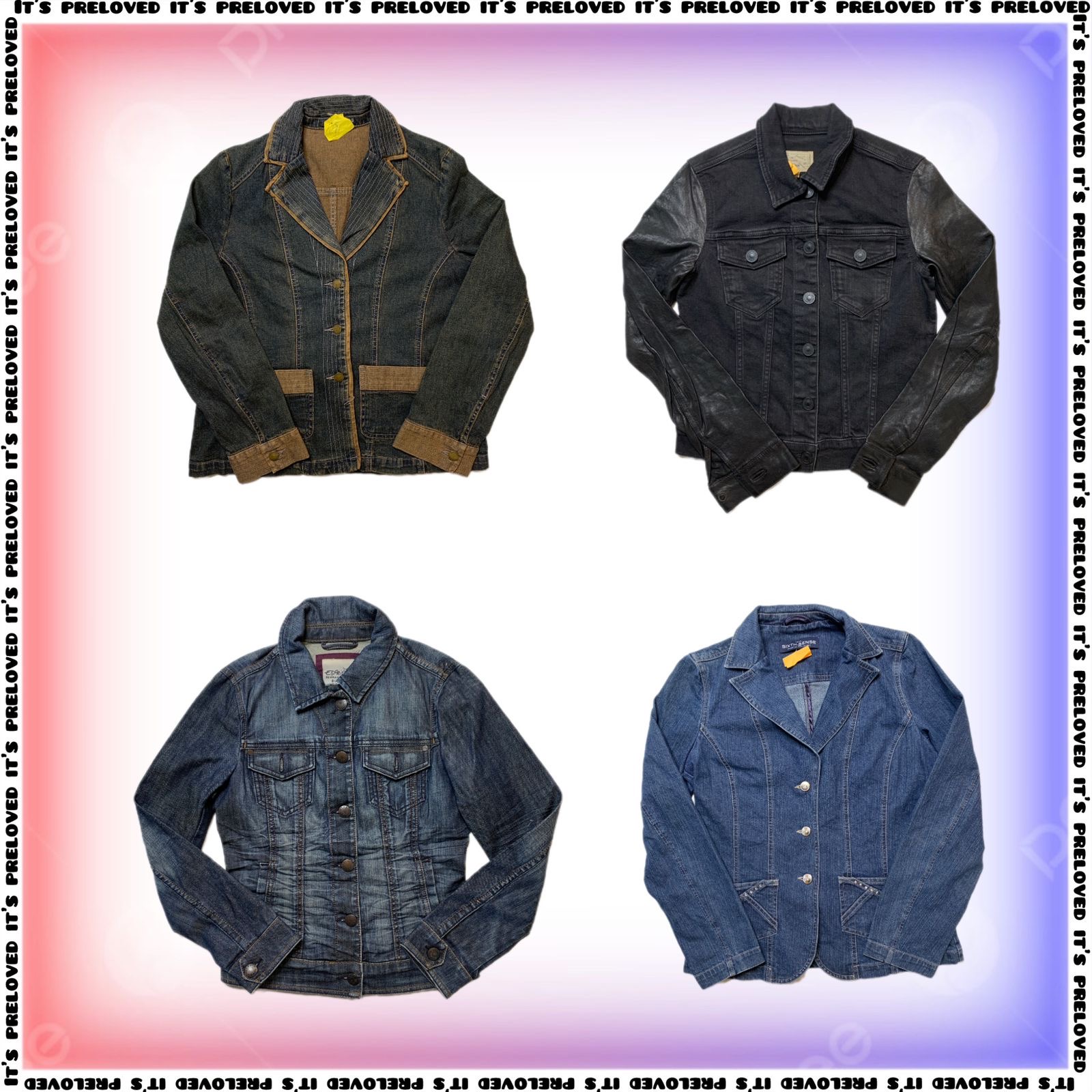 Y2K Denim Jackets Mix (SS-836)