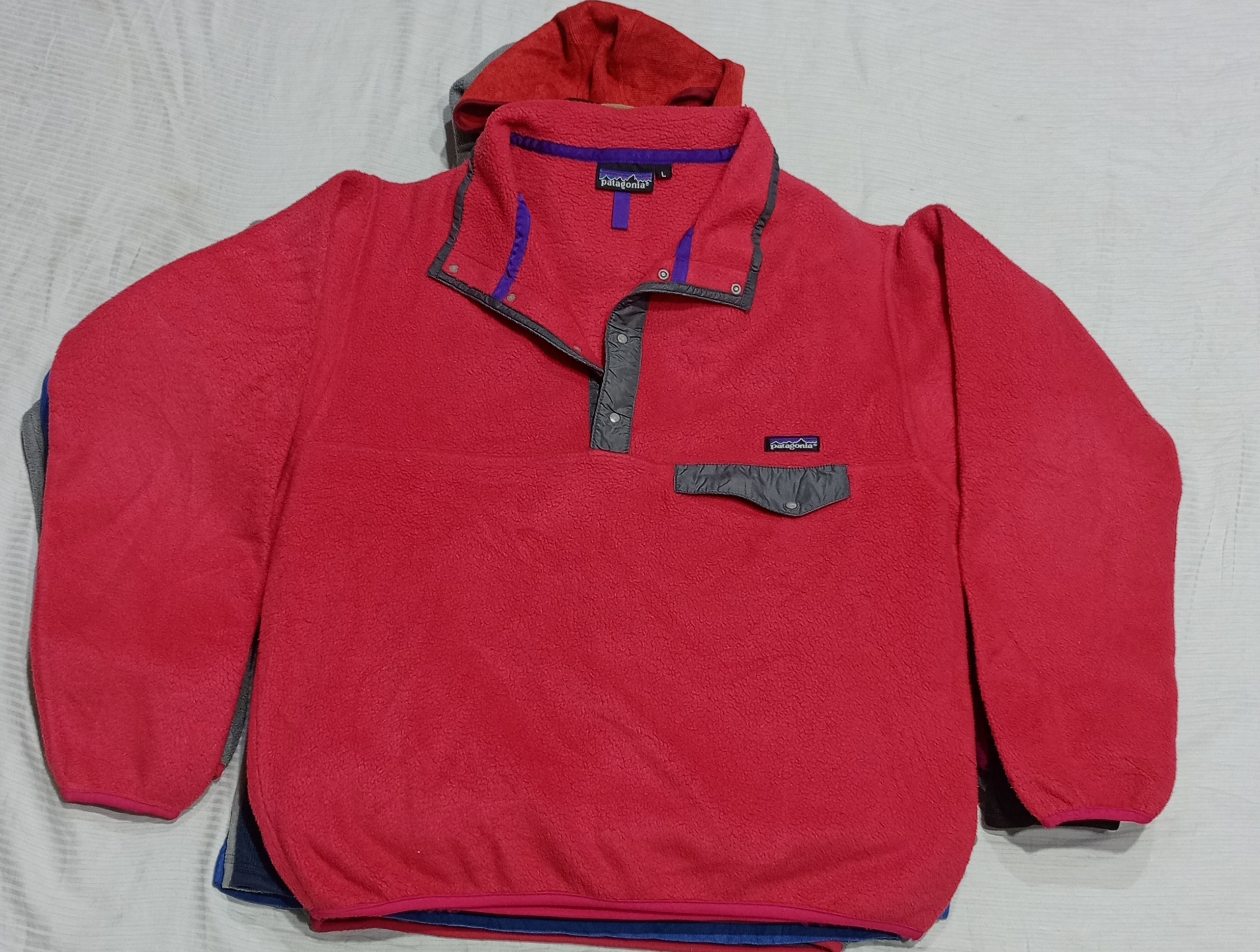 patagonia fleece vest and jacket10 pieces