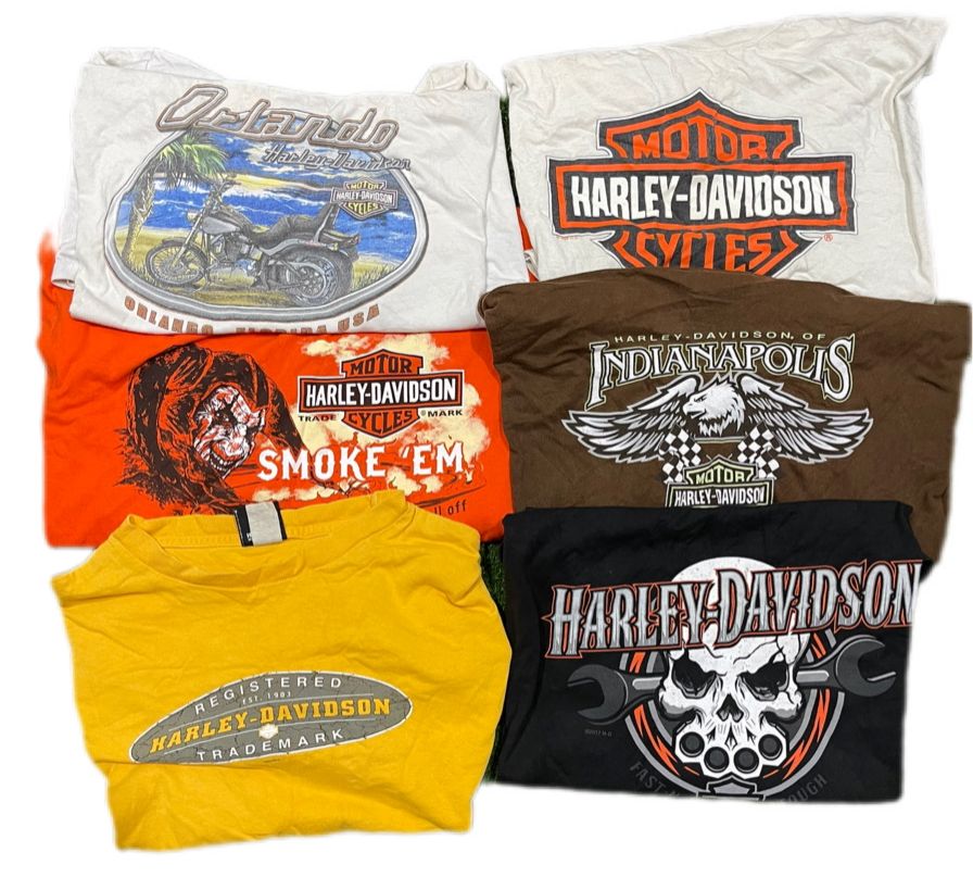 Harley Davidson T shirts 15 Pcs