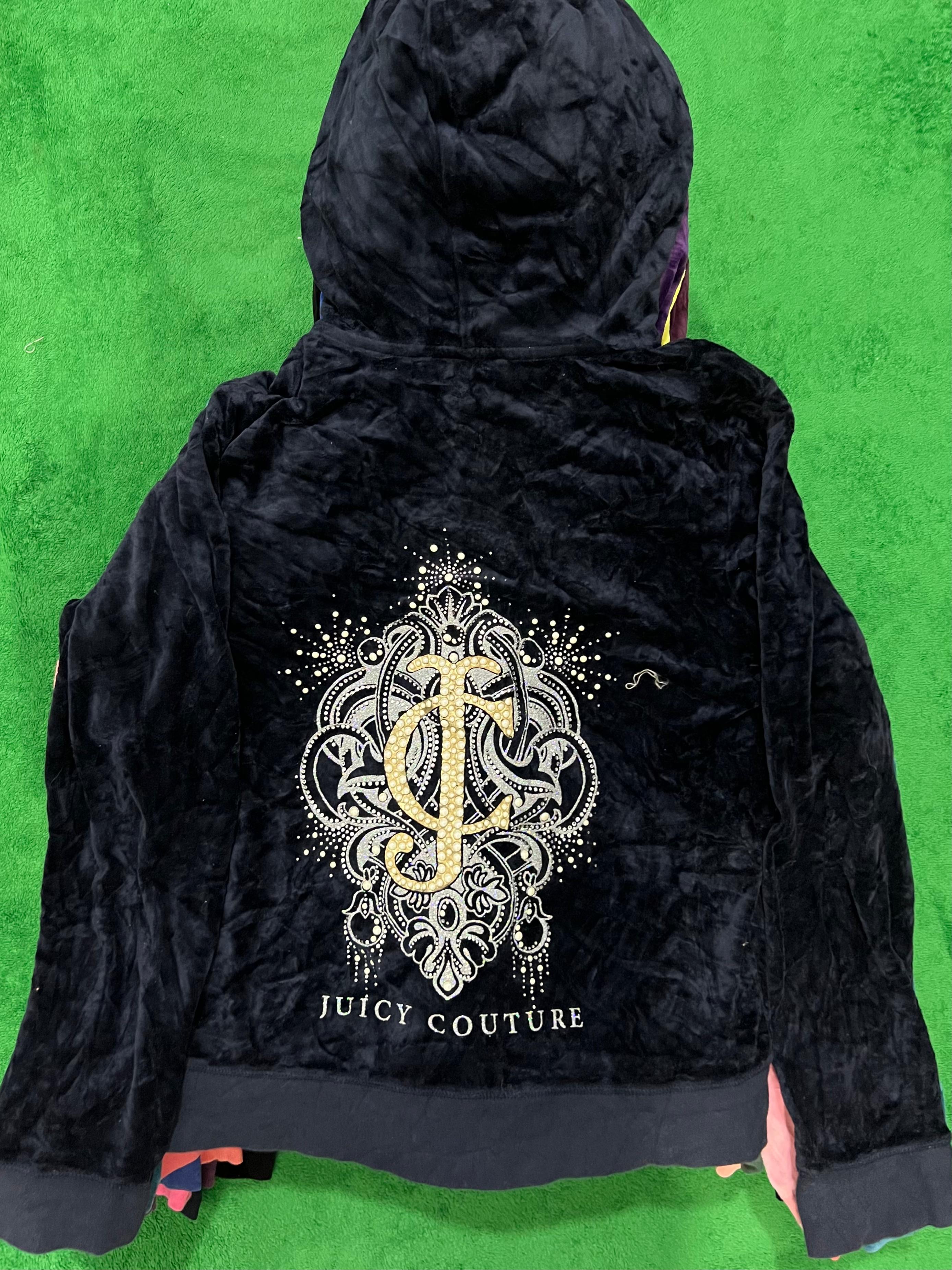 Juicy couture hoodie embroidery 32 pcs small to XL