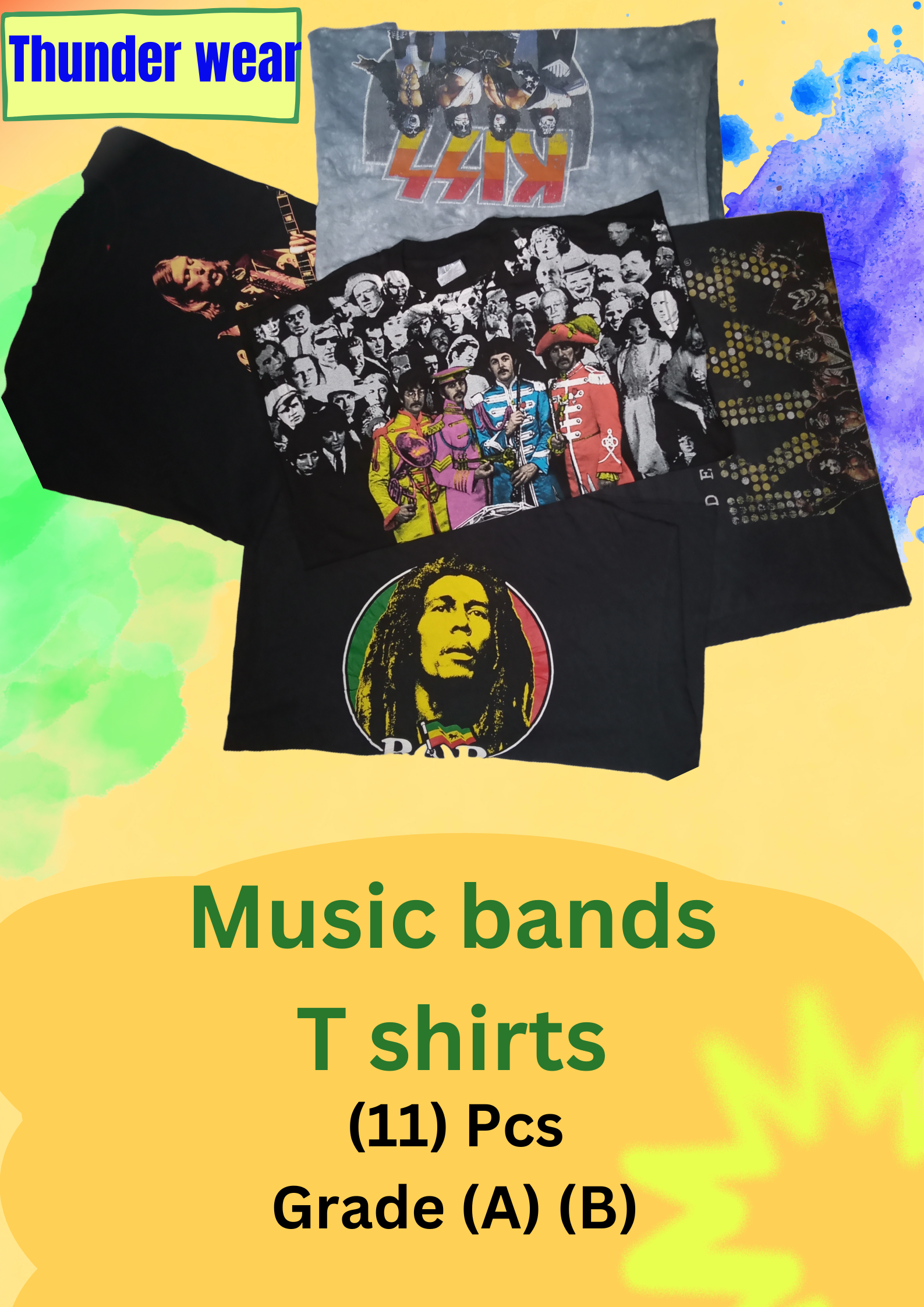 T-shirts de musique