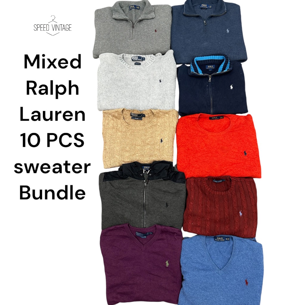 10 x Ralph Lauren Sweater Bundle | Resller special RL sweater Bundle