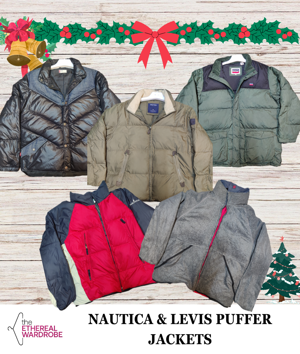 Vestes doudoune Nautica et Levi's