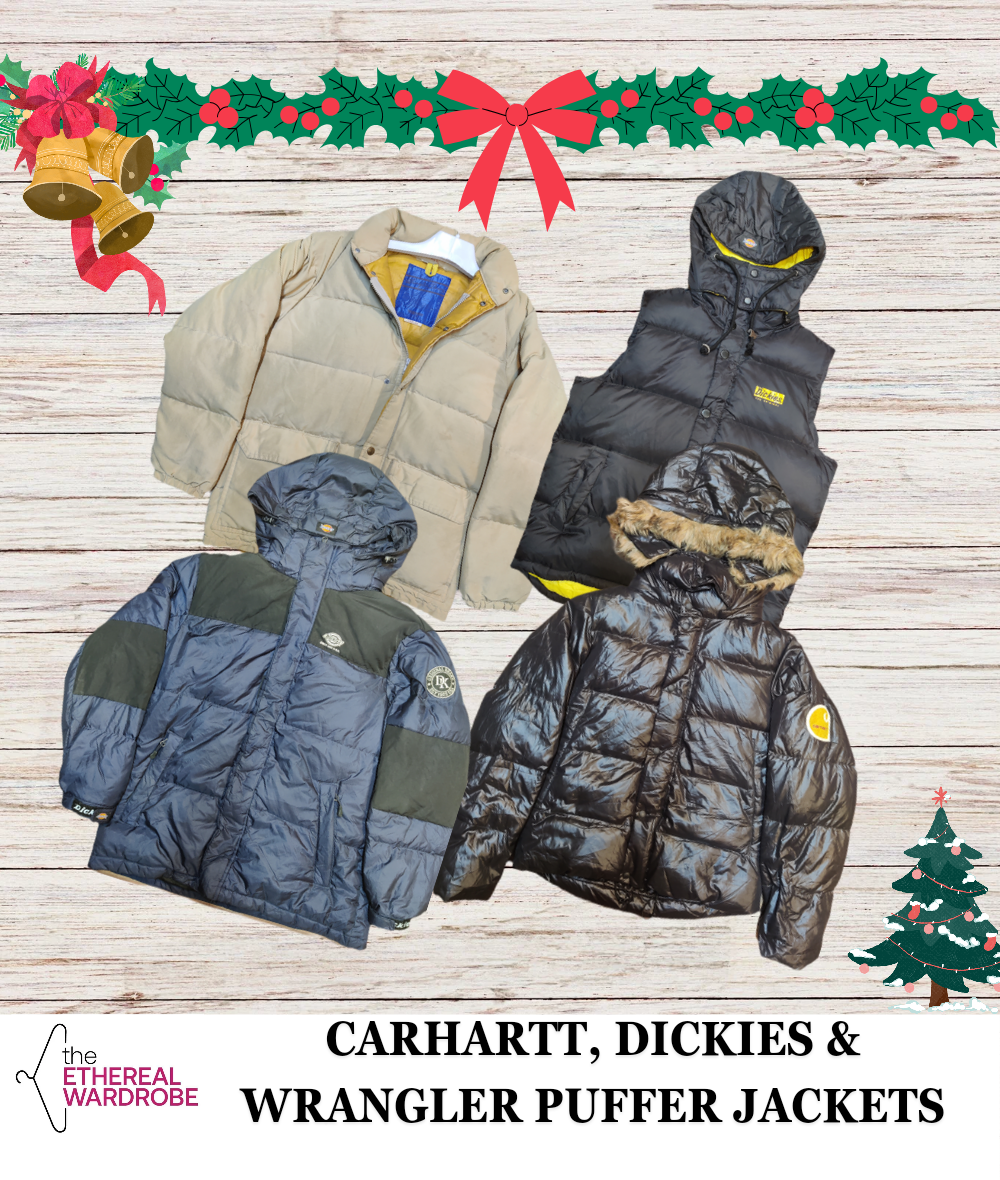 Carhartt, Dickies & Wrangler Puffer Jackets