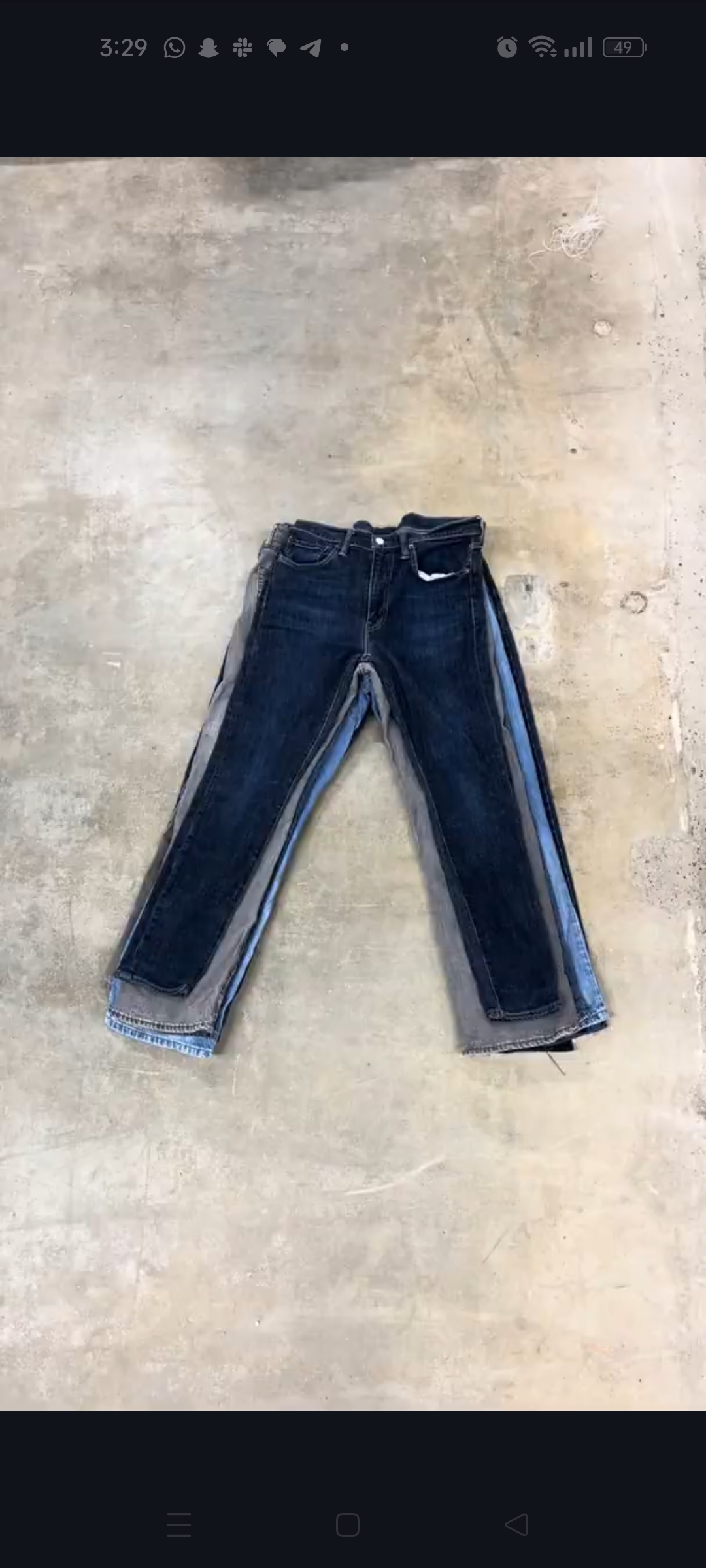 50X LEVIS PANTS GRADE B (BF 66)