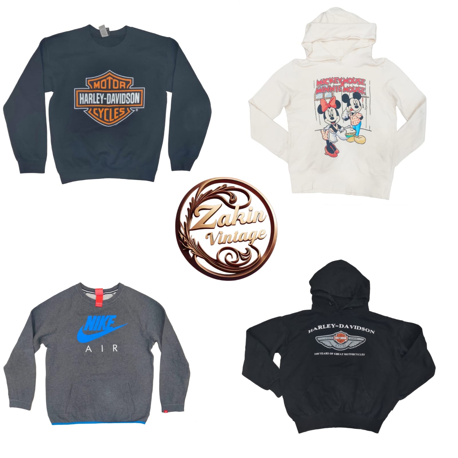 Mix branded Sweatshirt und Hoodie