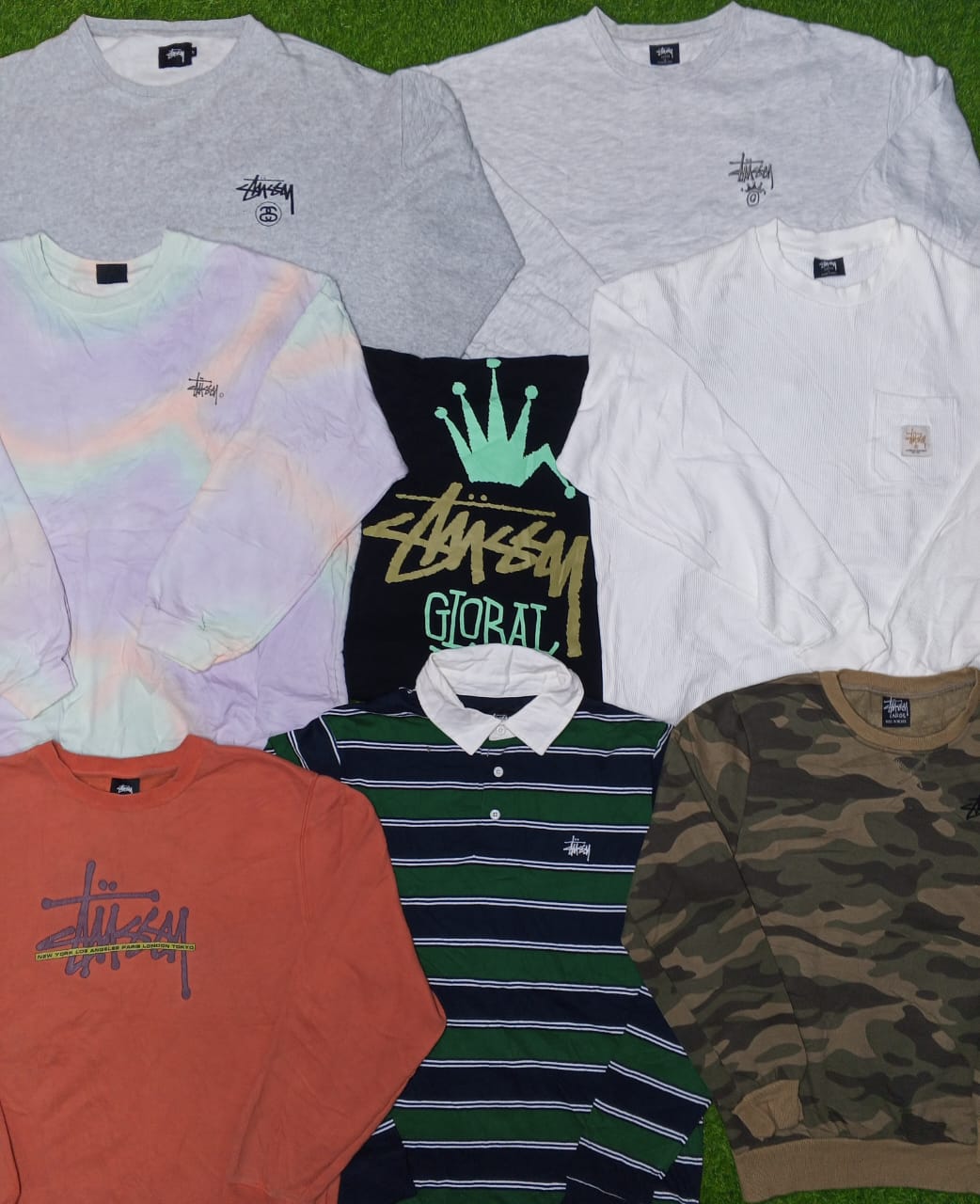 Des sweatshirts et des hoodies Stussy et Carhartt