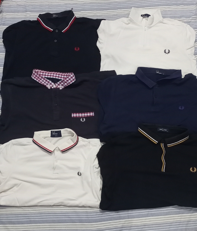 Fred perry Color T shirts 12 pcs
