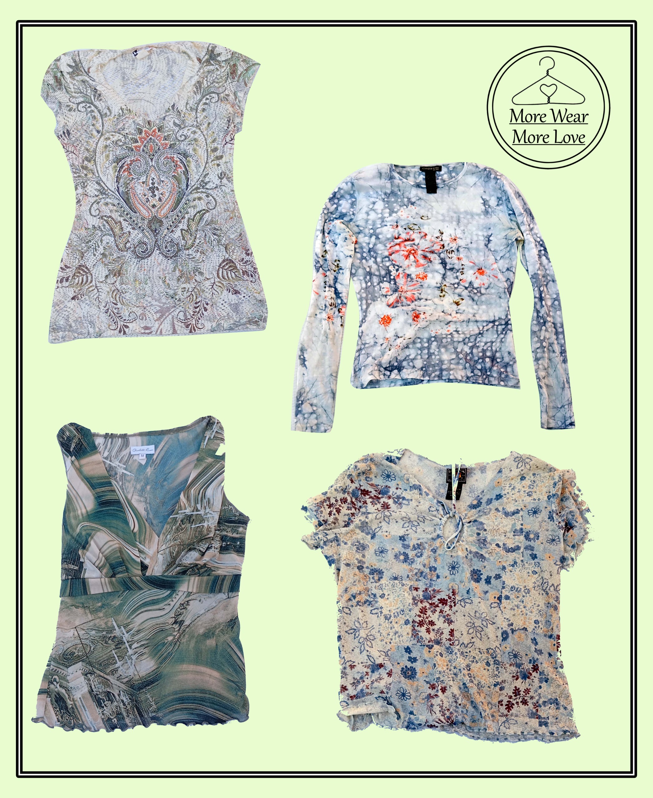 Blusas Estampadas Y2K