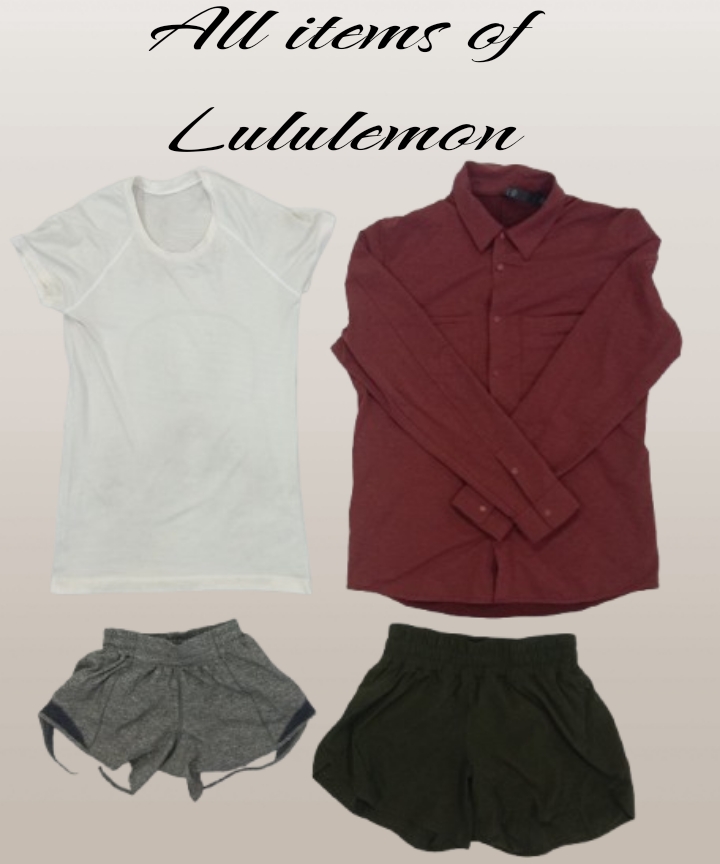 Lululemon mix items