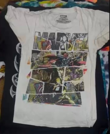 Mix carton printed T shirt (45 Pcs)