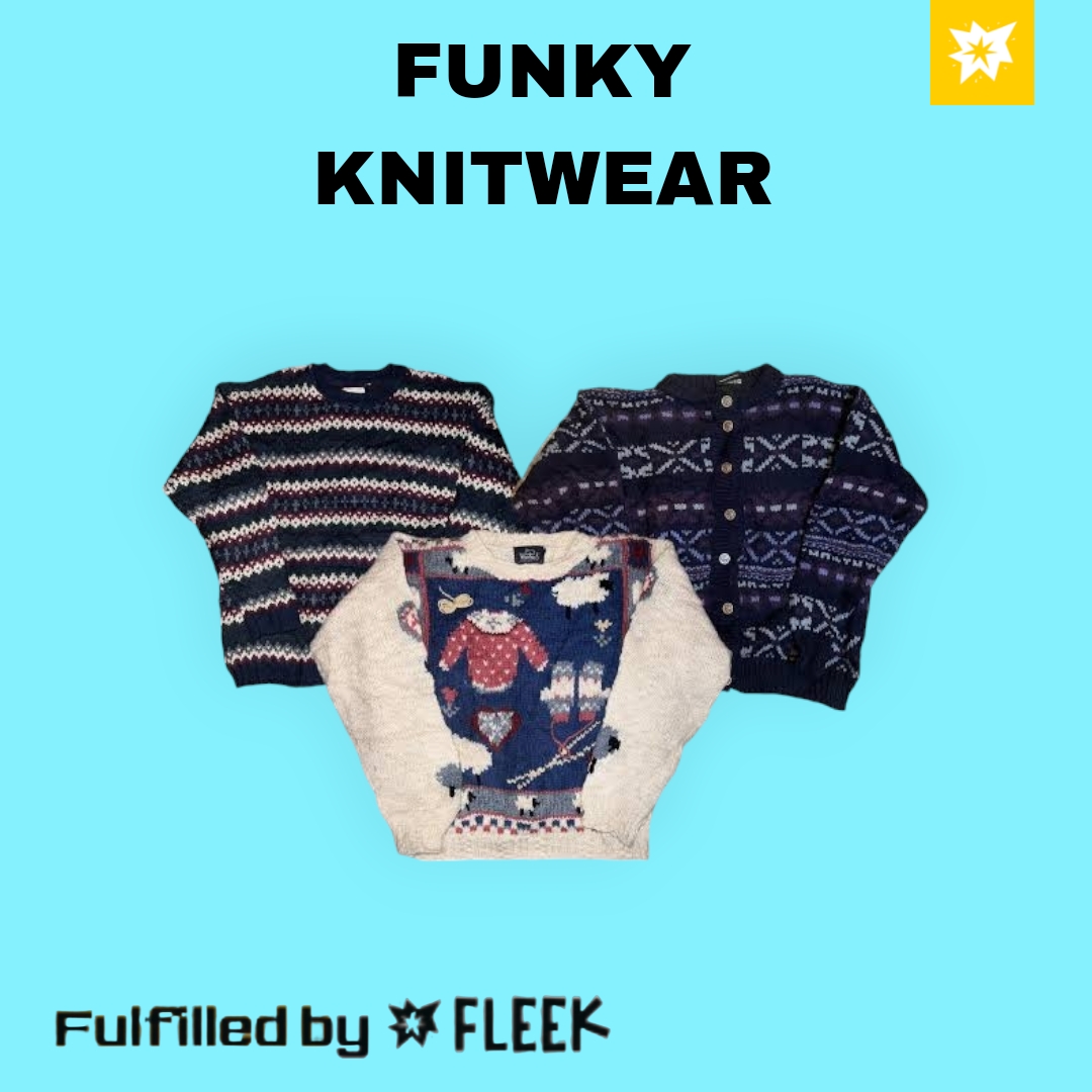 Funky knitwear