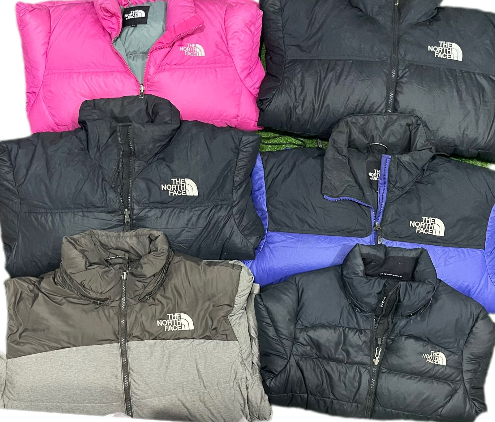 A jaqueta puffer 700 da north face 8 peças