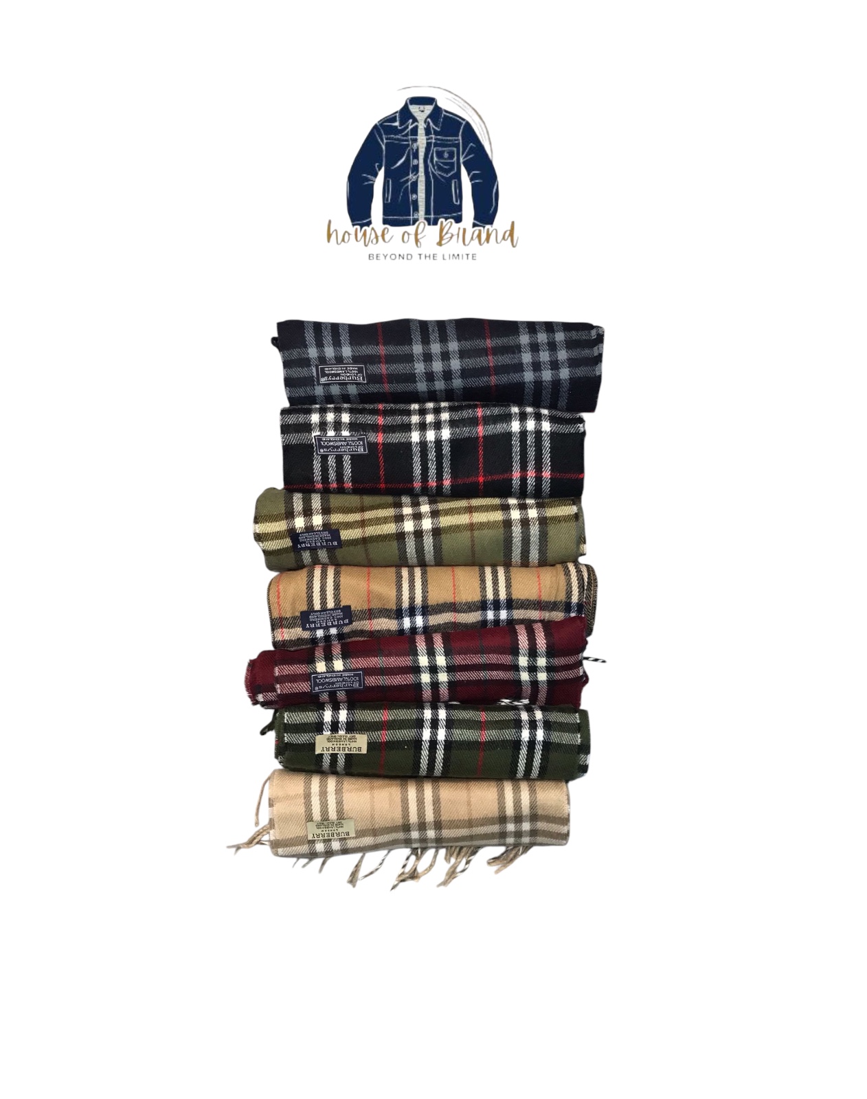 Y2k Burberry scarves