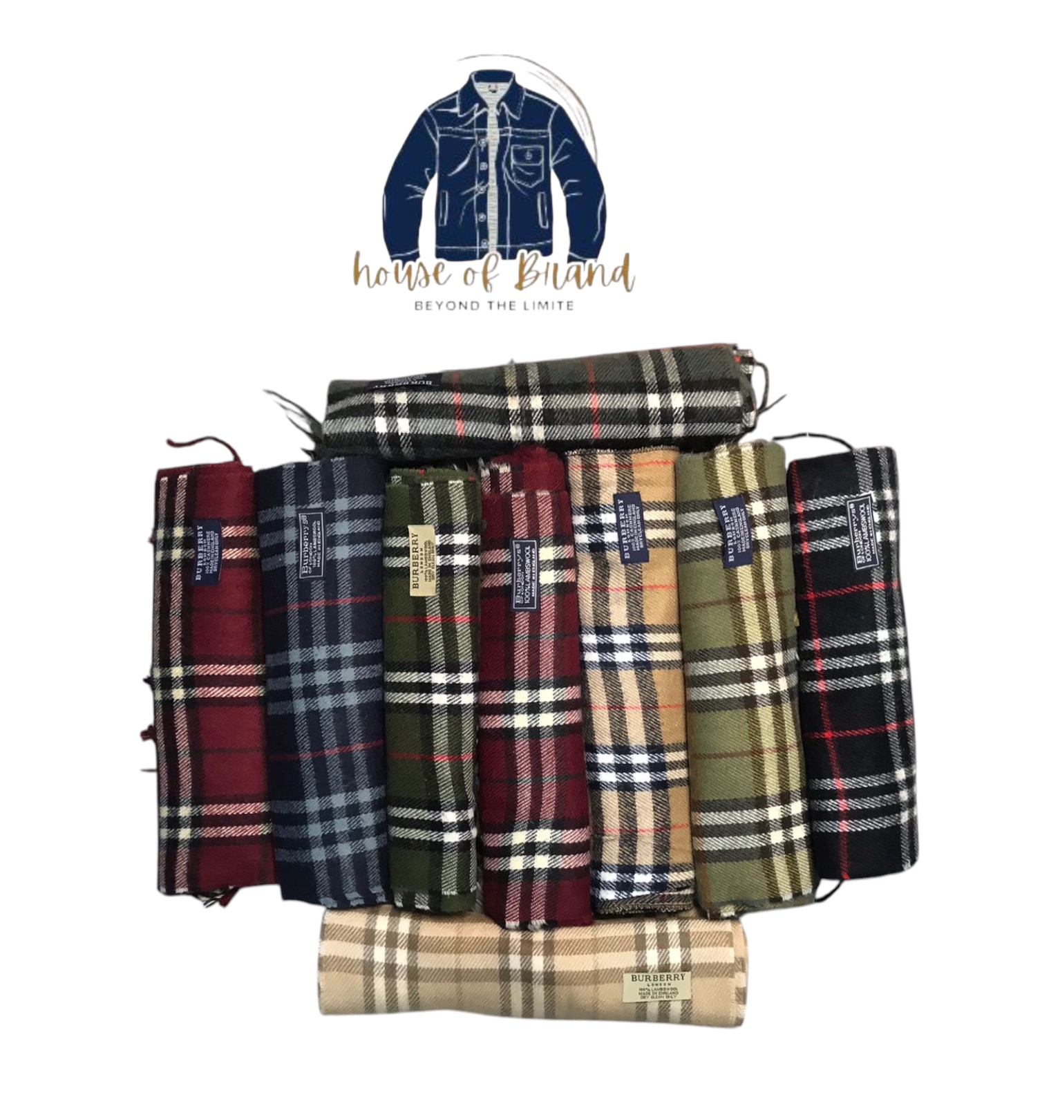 Y2k Burberry scarves