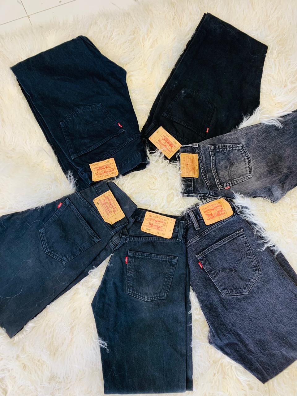 Levis 501 Preto