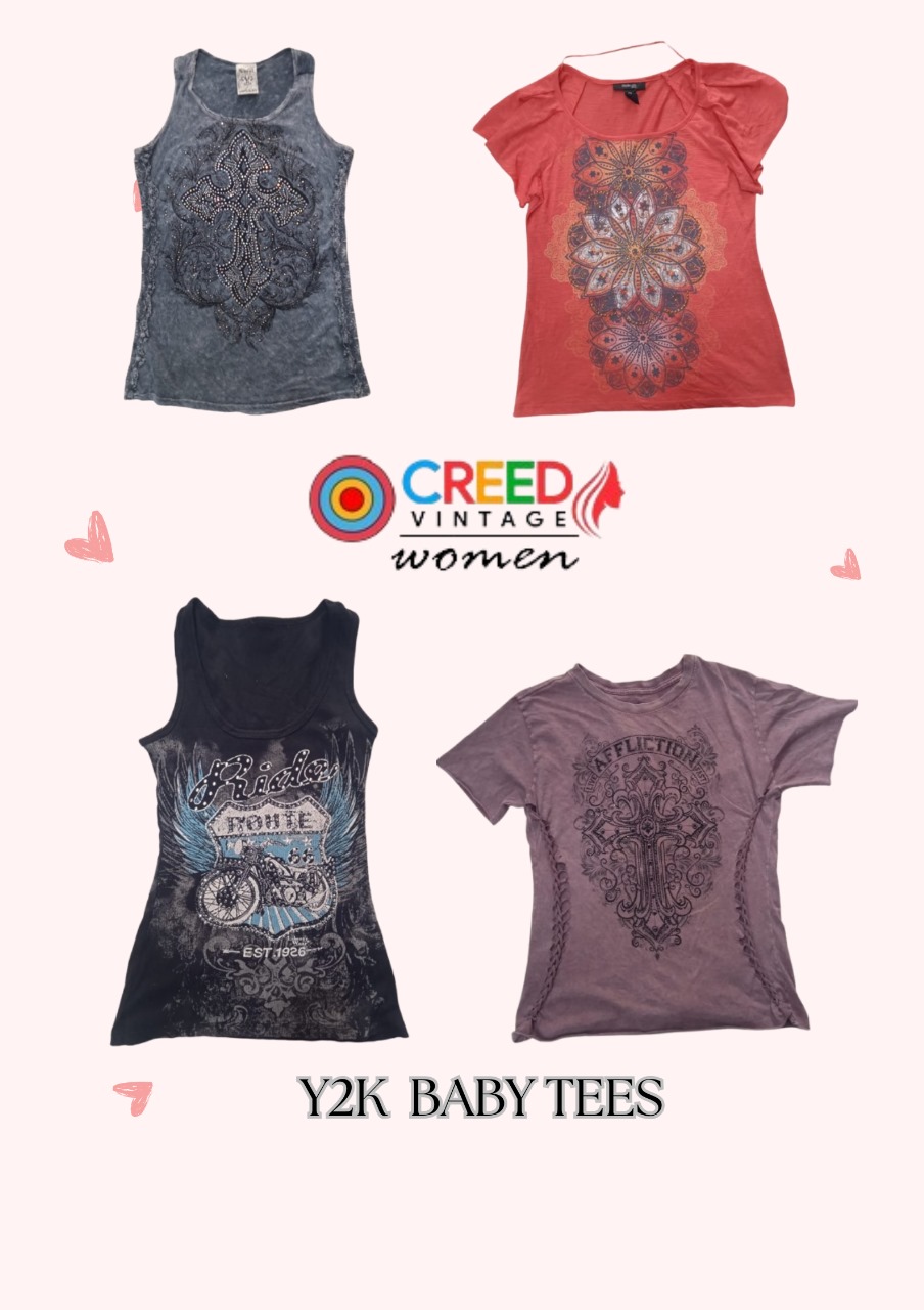 CR2793 Y2K Baby T-Shirts - 15 Stück