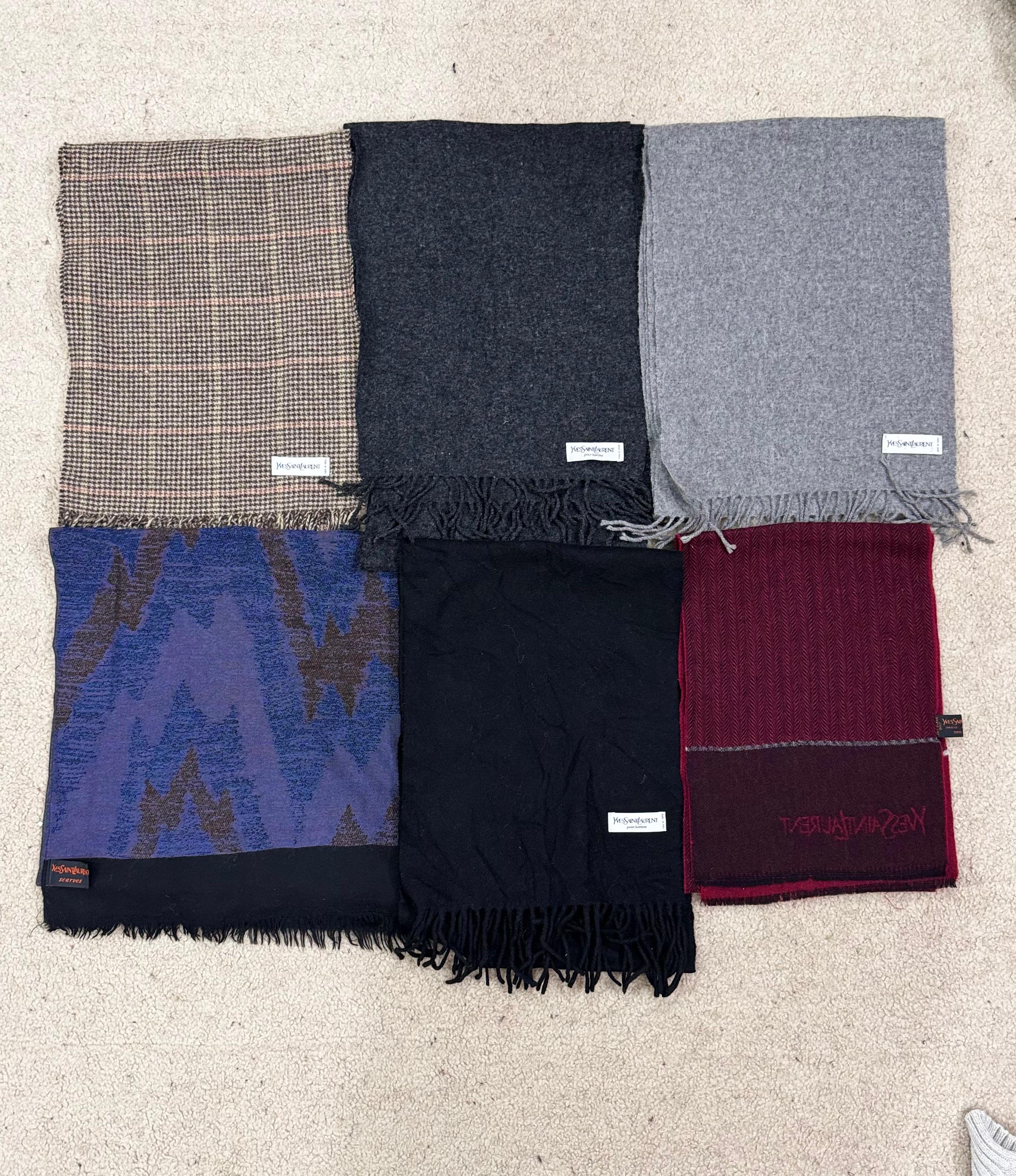 #VV195 YSL Authentic Scarves 15 PCs