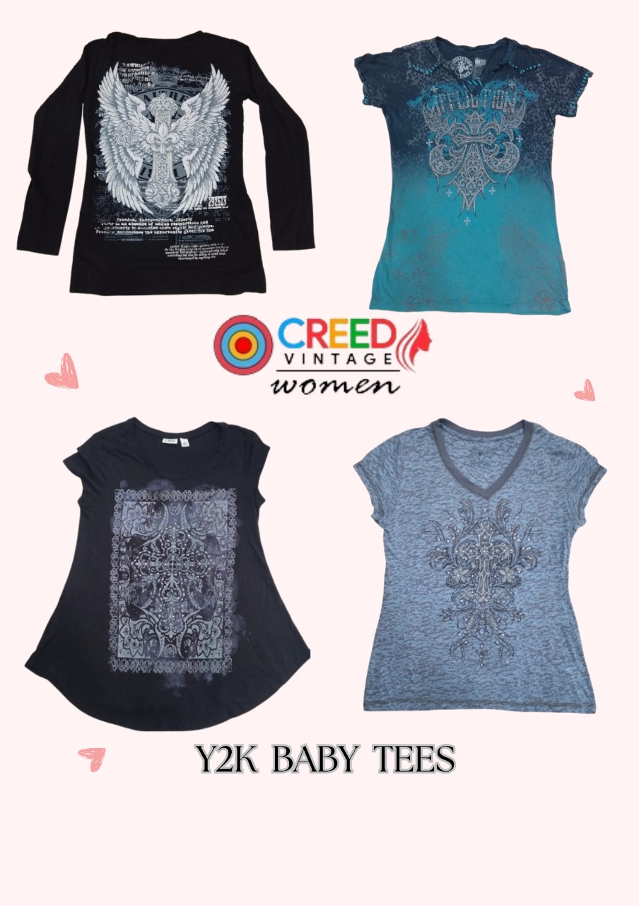 CR2804 Y2K Baby Tees - 15 Pcs