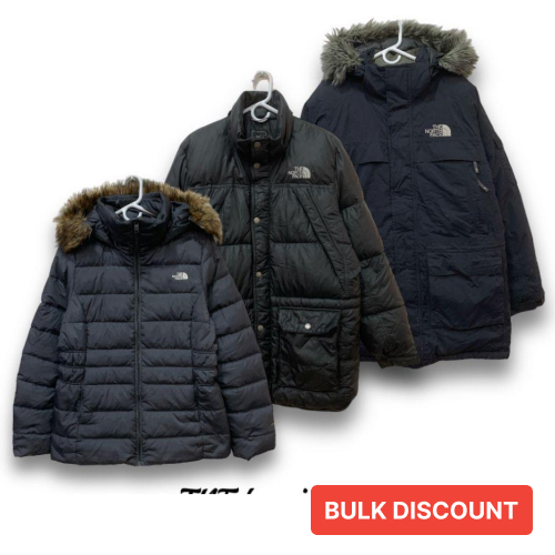 The North Face Puffers - 200 Pieces