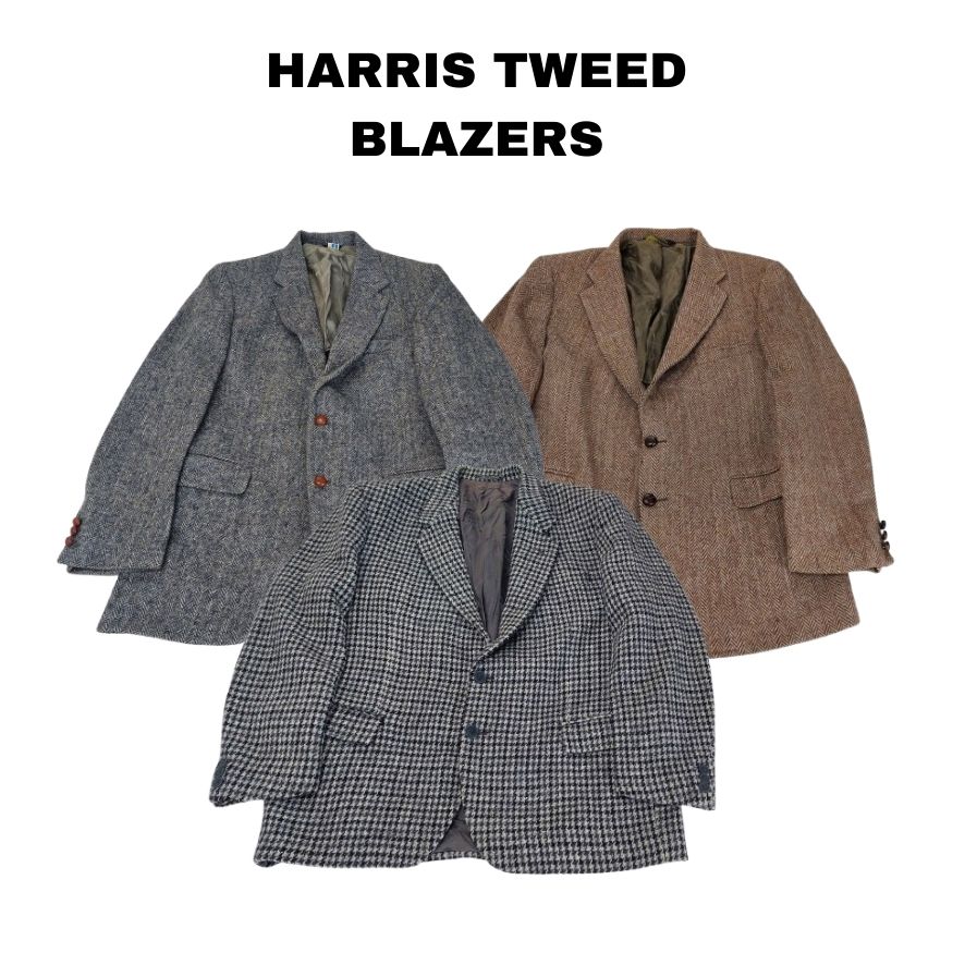 Blazer et veste en Harris Tweed