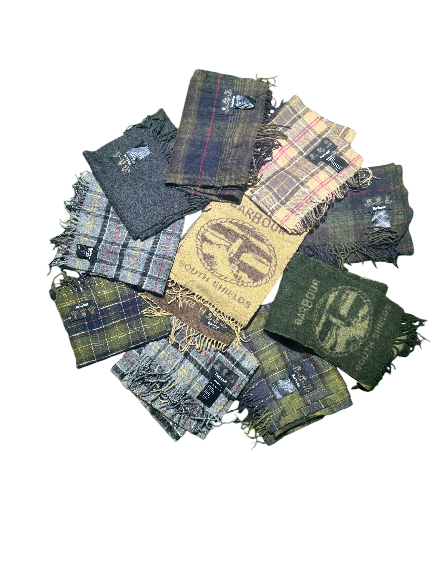 20 pezzi di sciarpe Barbour