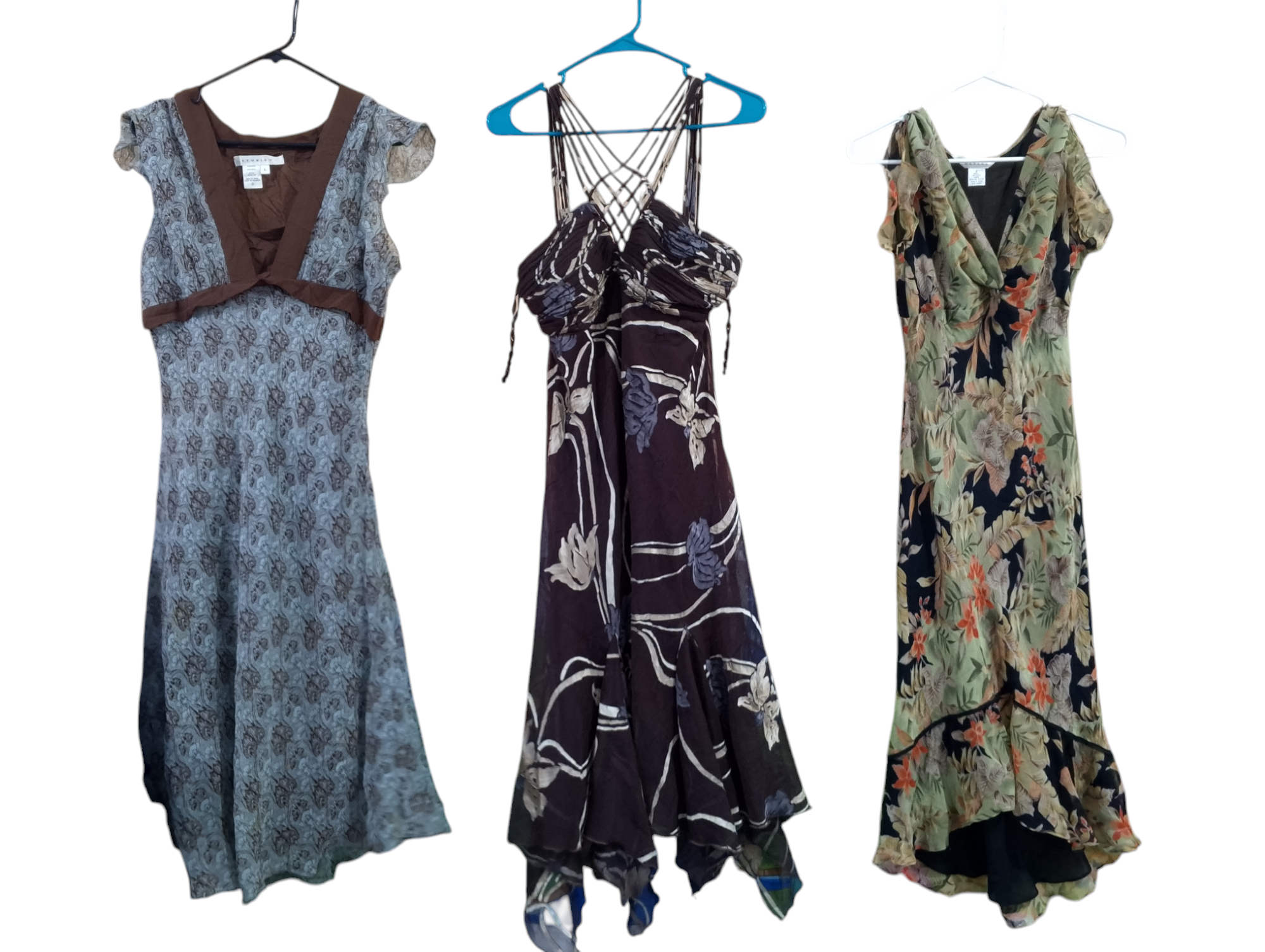 Earthy tone elegant dresses - 10 pcs